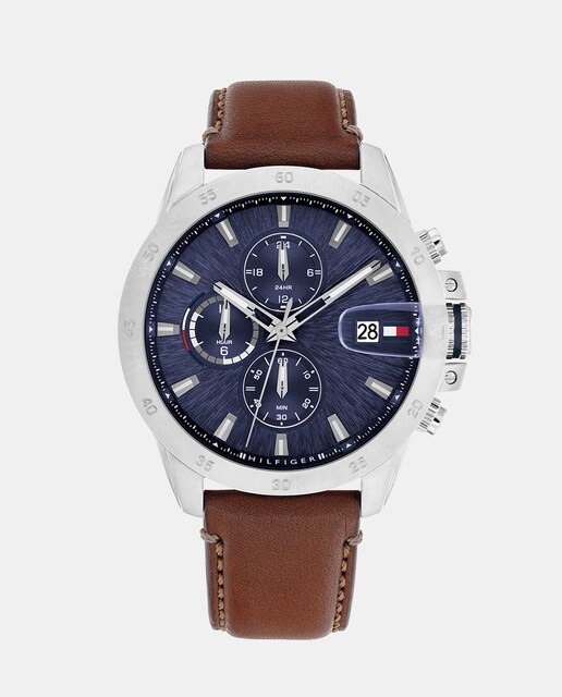 Imagem 0 de Relógio Jameson 1792195 em Pele - Castanho