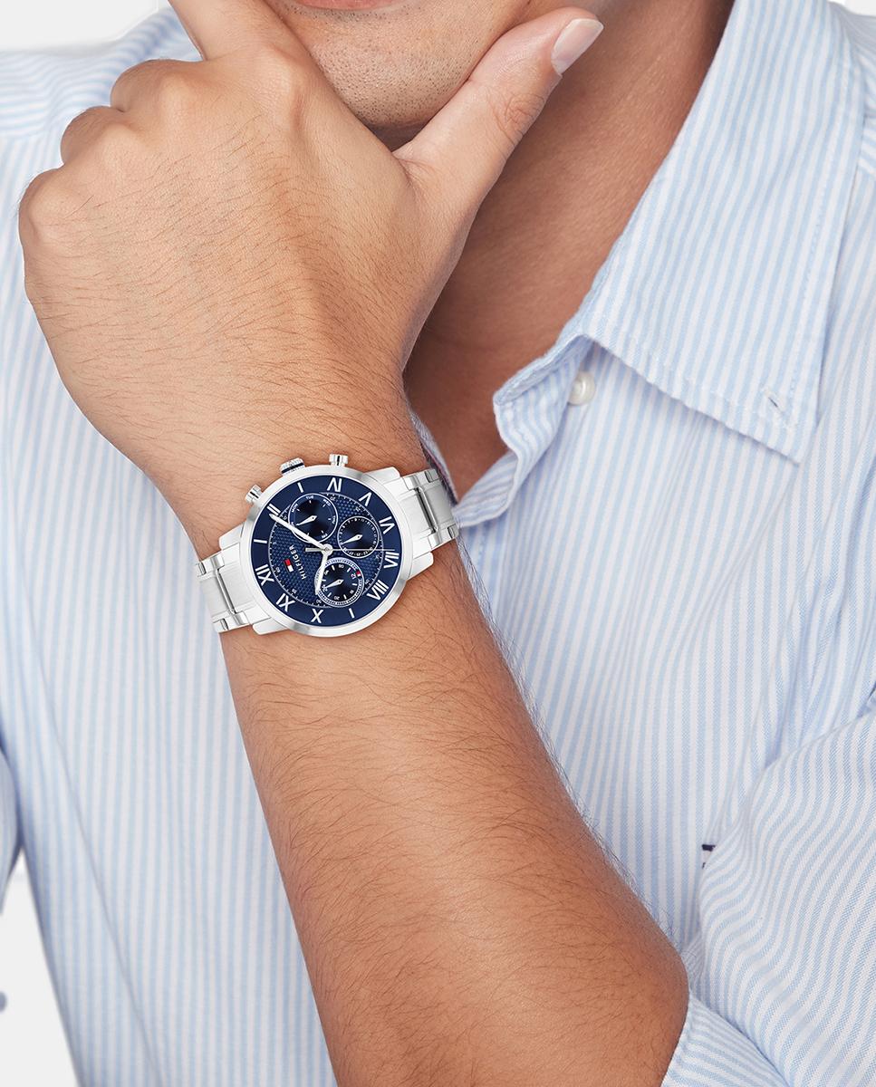 Imagen 4 de Reloj de hombre Th-Oxford 1710728 de acero - Tommy Hilfiger - Azul Azul