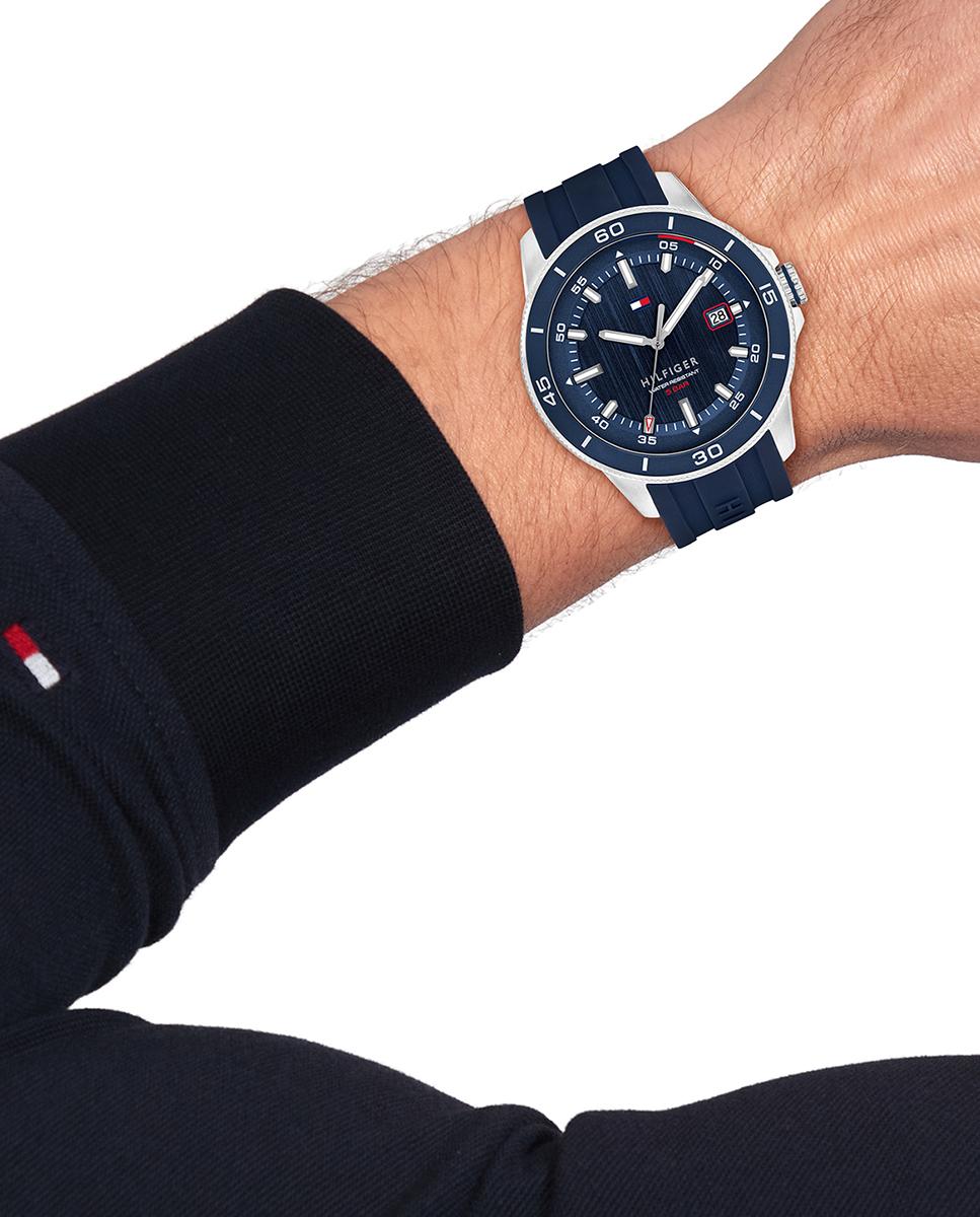 Reloj de hombre Remy 1792225 de silicona - Tommy Hilfiger - Azul Azul-4