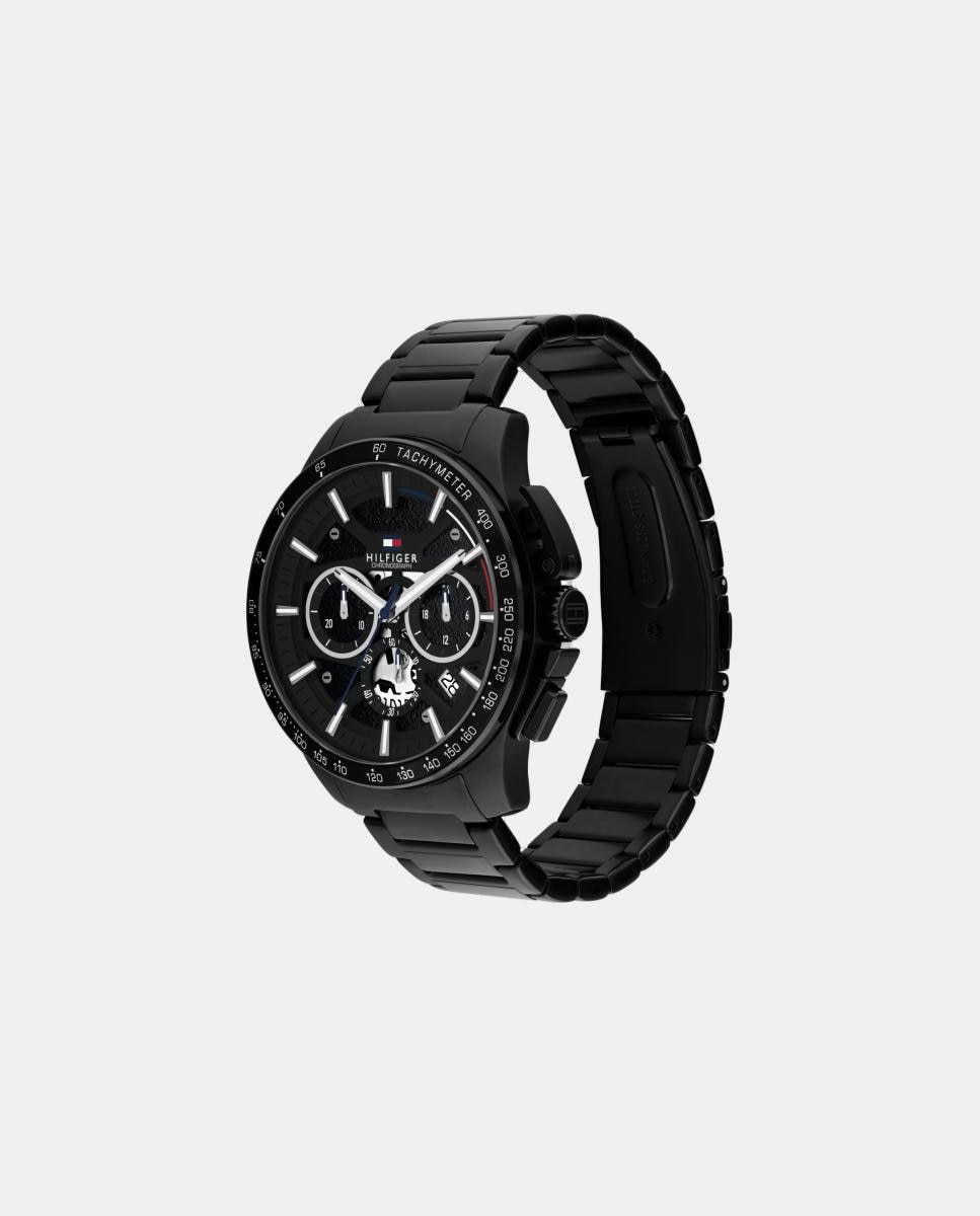 Relógio Bank 1792262 de Aço - Preto Preto-2