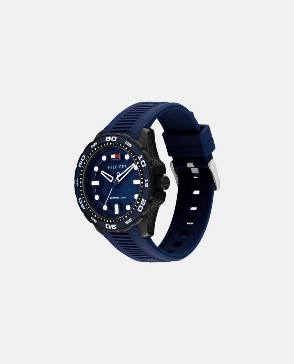 Reloj de hombre TH - Tommy Hilfiger - Regatta 1792265 de silicona azul - Azul marino Azul marino-2