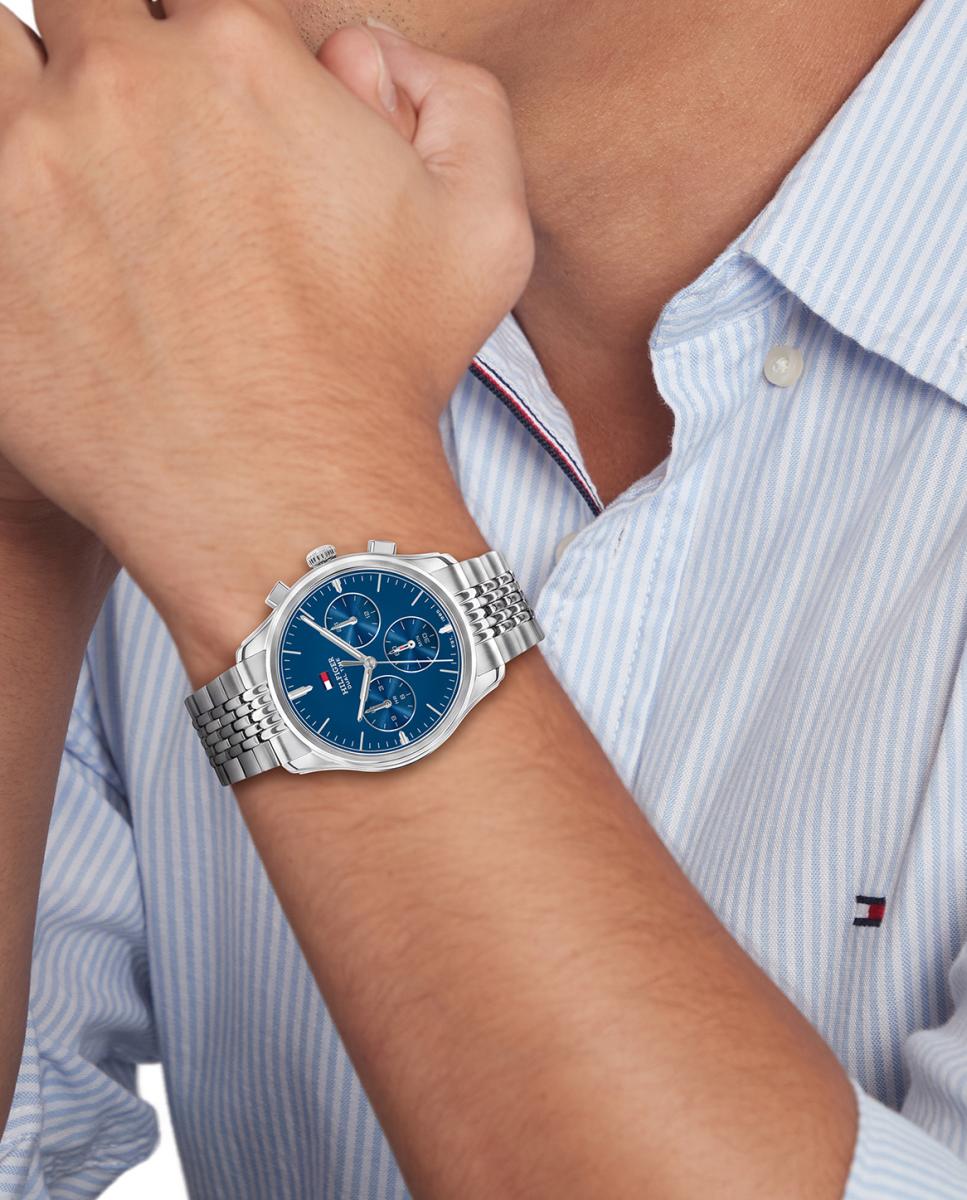 Reloj hombre The Empire 1710811 de acero - Tommy Hilfiger - Azul Azul-4