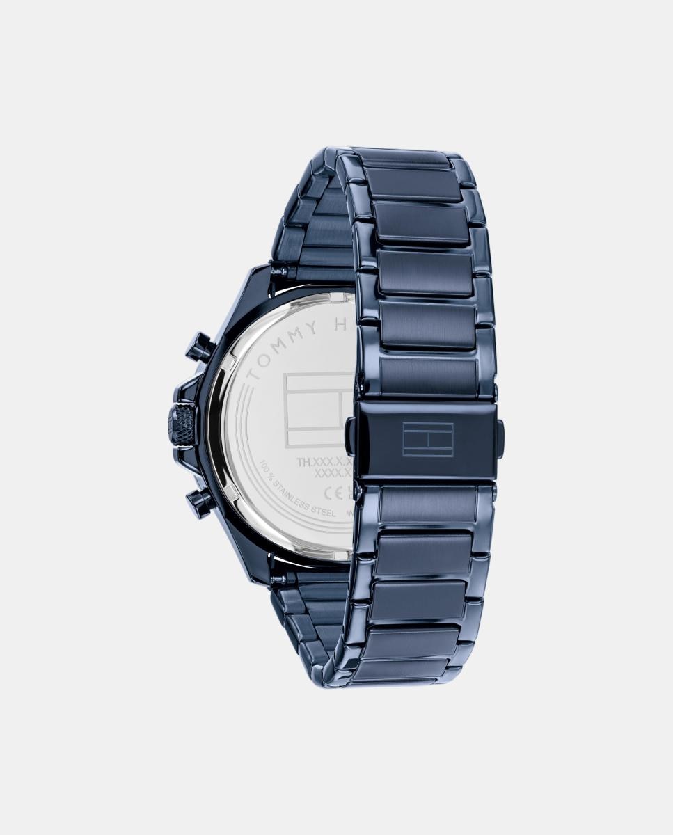 Reloj de hombre Clark 1792288 multifunción de acero - Tommy Hilfiger - Azul Azul-3