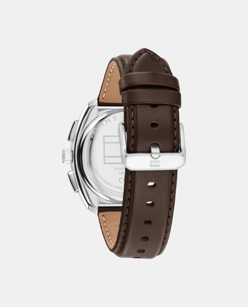 Reloj de hombre Cole 1792270 cronógrafo de piel - Tommy Hilfiger - Blanco Blanco-3