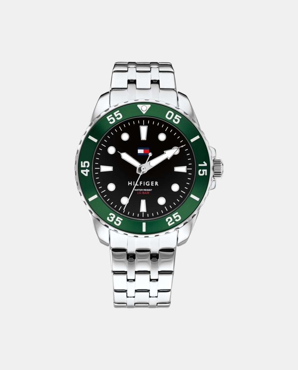Imagen 0 de Reloj de niño Teens 1720061 de acero Negro
