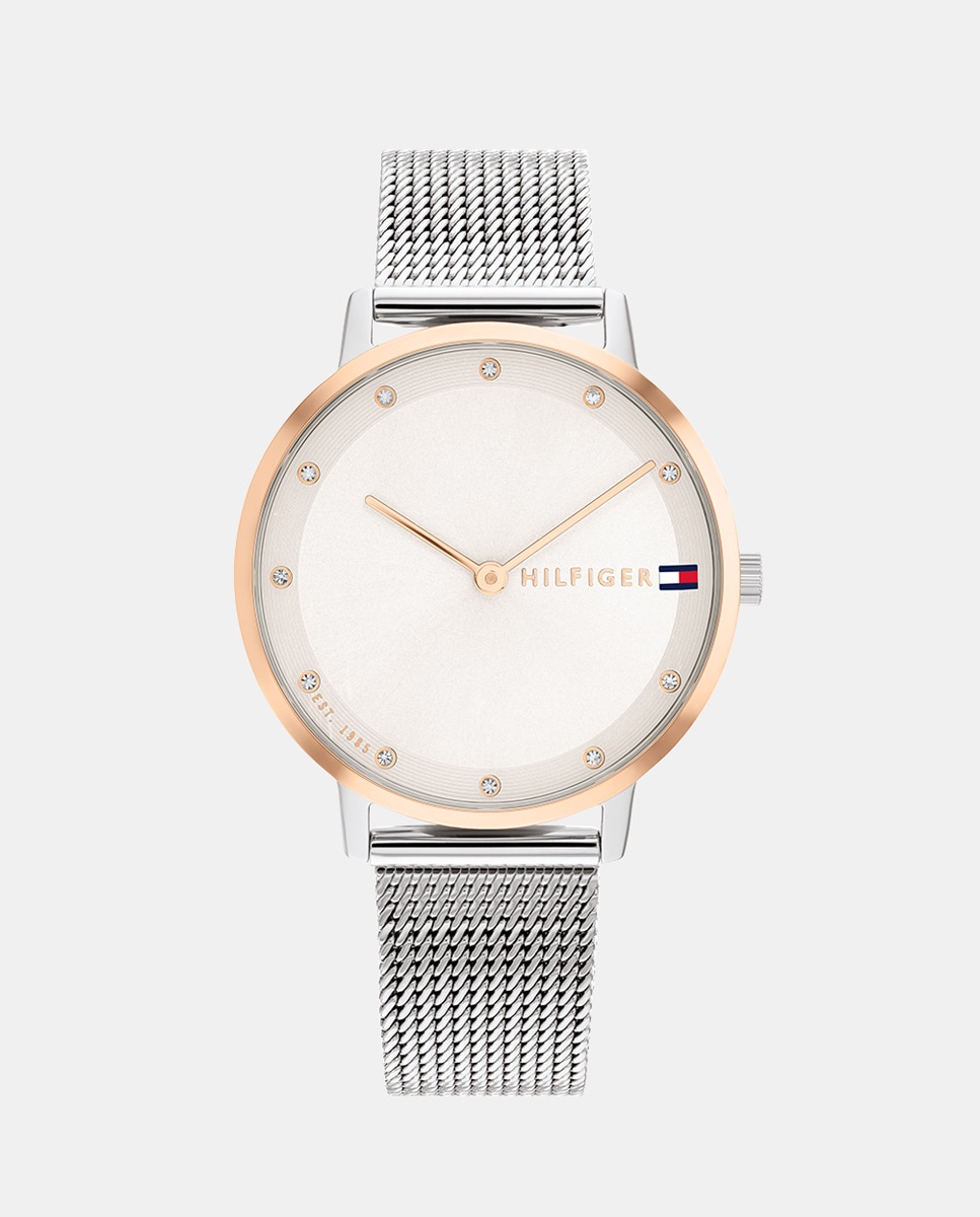 Reloj de mujer Pippa 1782666 de malla de acero - Tommy Hilfiger - Plata Plata-1