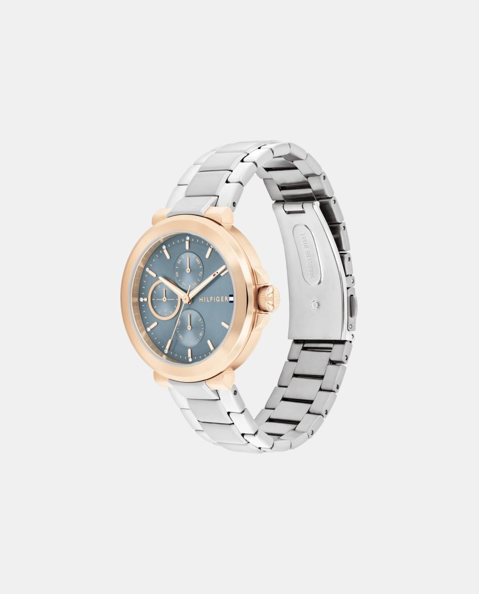 Relógio Lori 1782754 Multifunções de Aço Prata-2