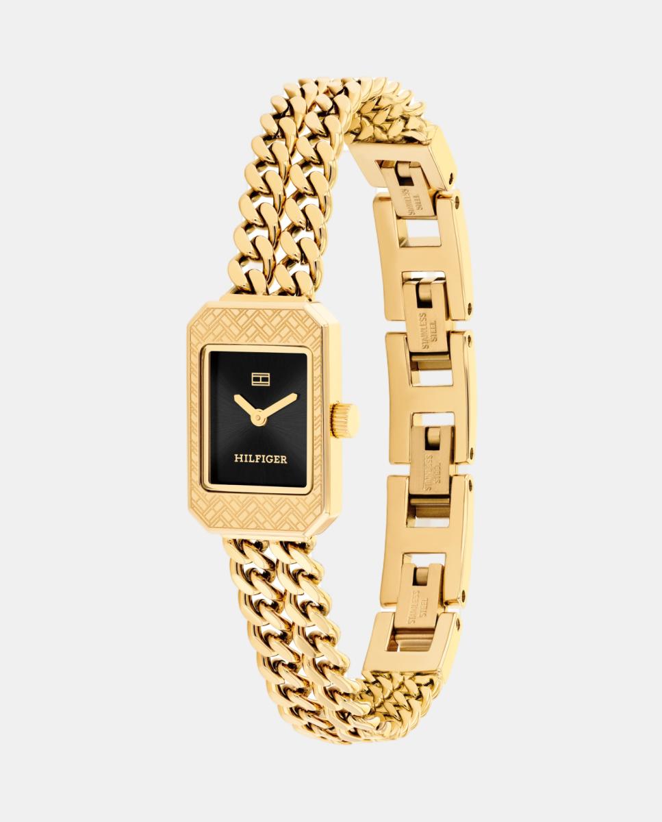 Reloj de mujer Sarah 1782842 de acero inoxidable y esfera azul - Tommy Hilfiger - Negro Negro-2