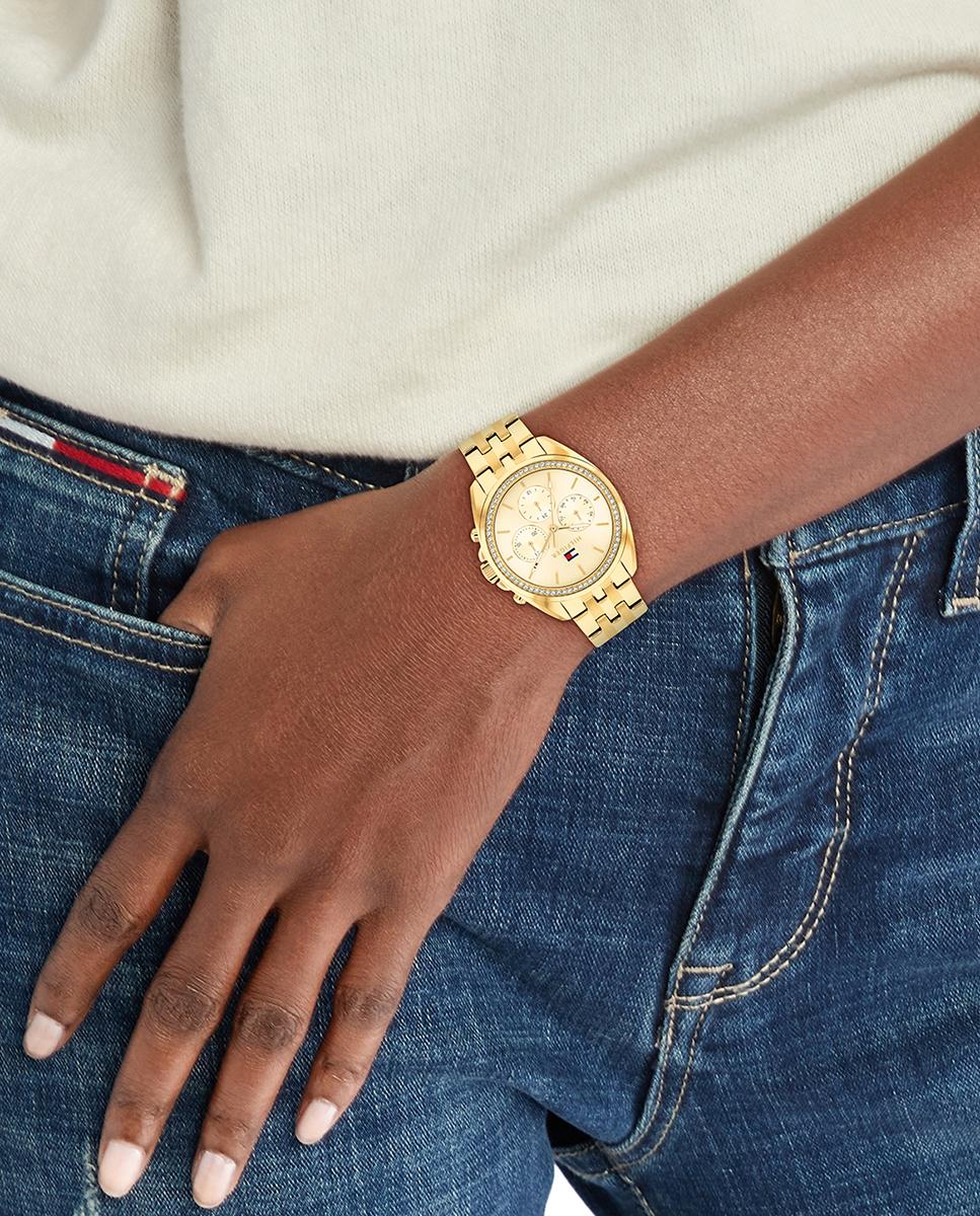 Reloj de mujer Mellie 1782803 de acero - Tommy Hilfiger - Amarillo Amarillo-4