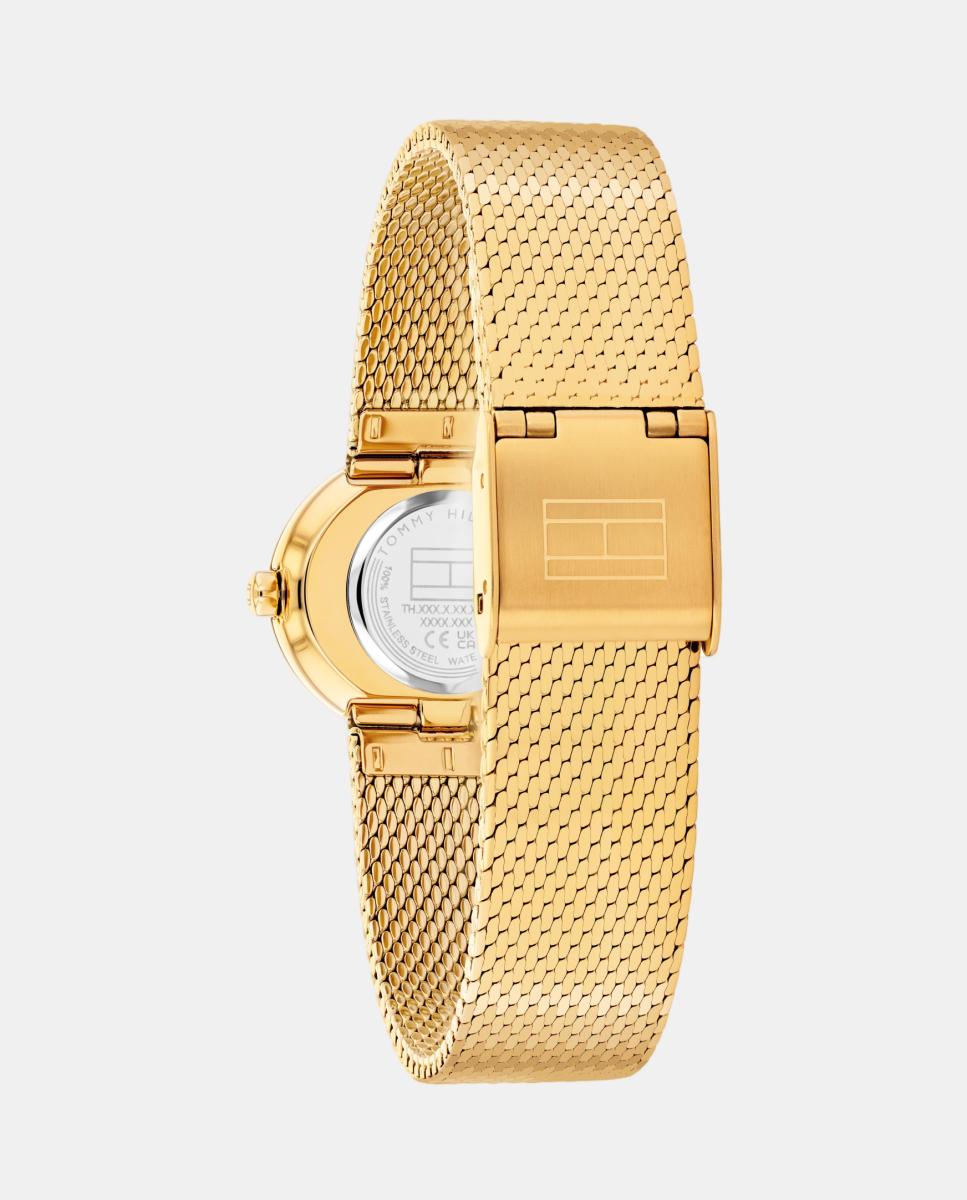 Reloj de mujer Moira 1782847 de malla milanesa de acero inoxidable pavonada en oro - Tommy Hilfiger - Plateado Plateado-3