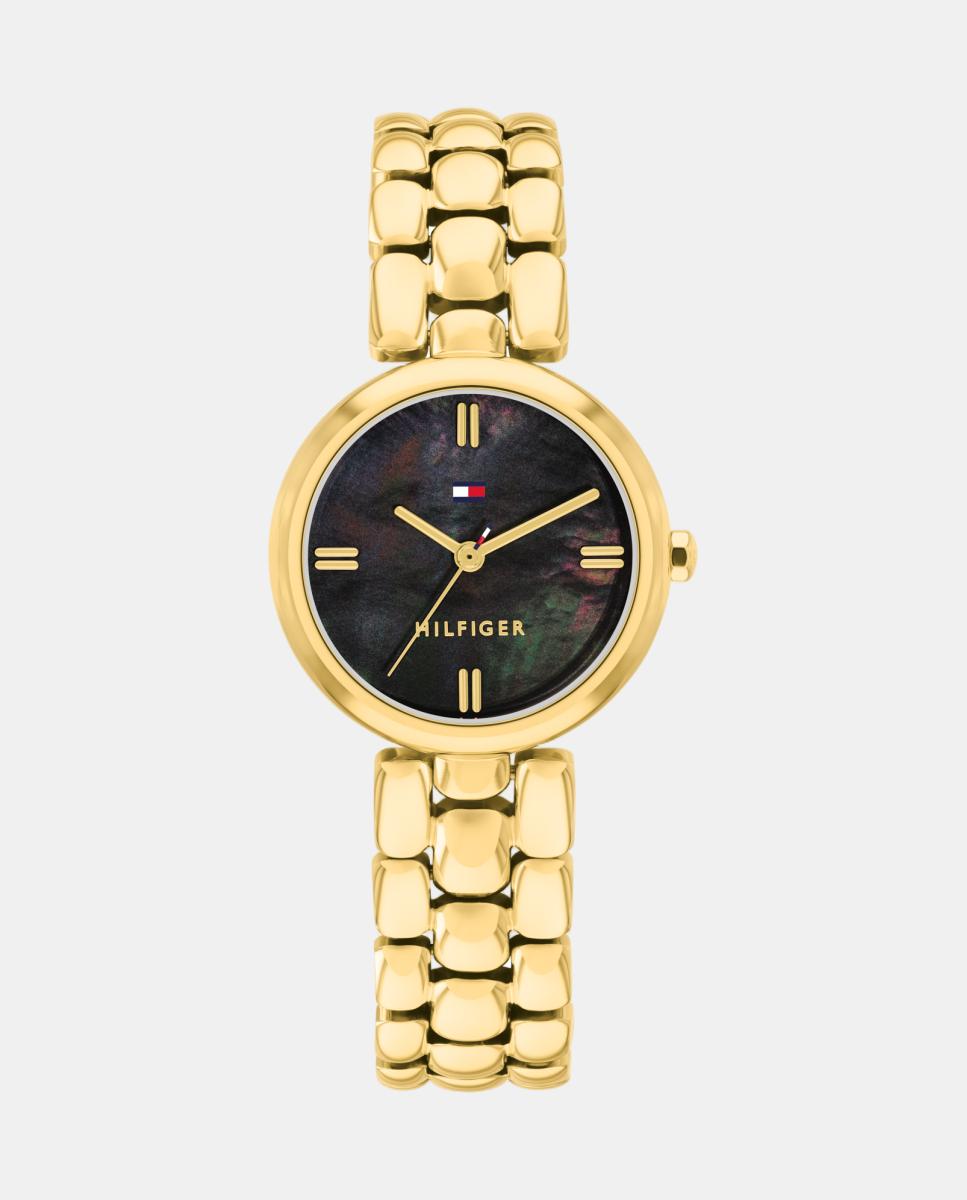 Reloj de mujer Annie 1782930 de acero dorado - Tommy Hilfiger - Negro Negro-1