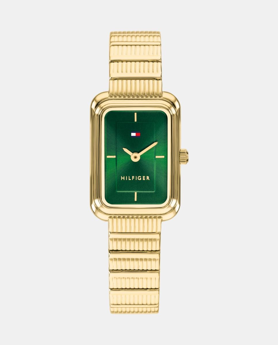 Imagen 0 de Reloj de mujer Daisy 1782934 de acero dorado Verde esmeralda