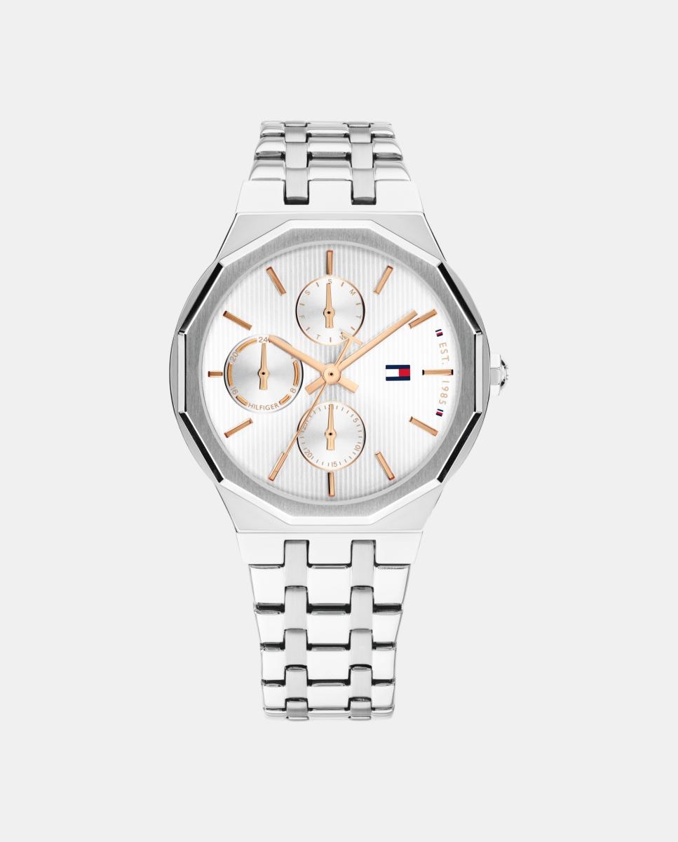 Imagen 0 de Reloj de mujer Mackenzie 1782936 multifunción de acero Blanco