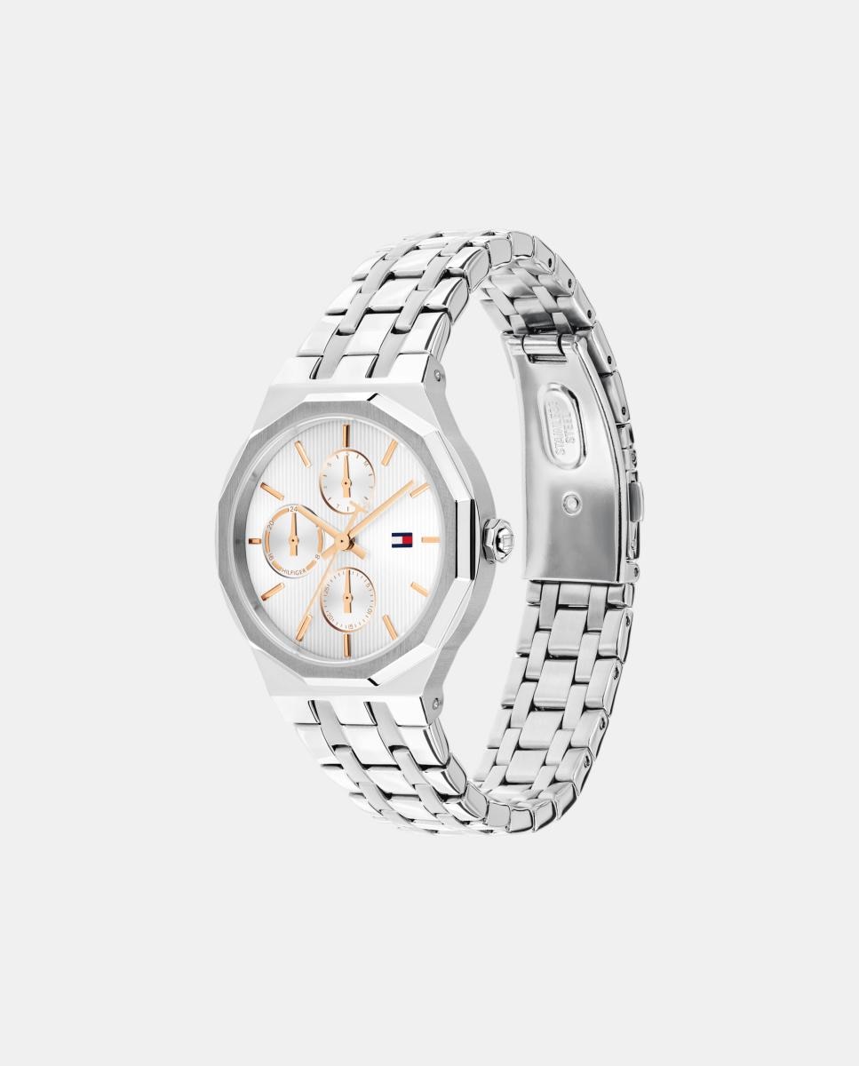 Reloj de mujer Mackenzie 1782936 multifunción de acero - Tommy Hilfiger - Blanco Blanco-2