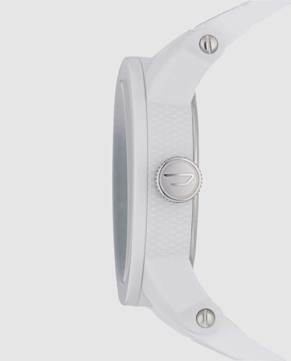 Relógio DZ1436 de Silicone - Branco Branco-2