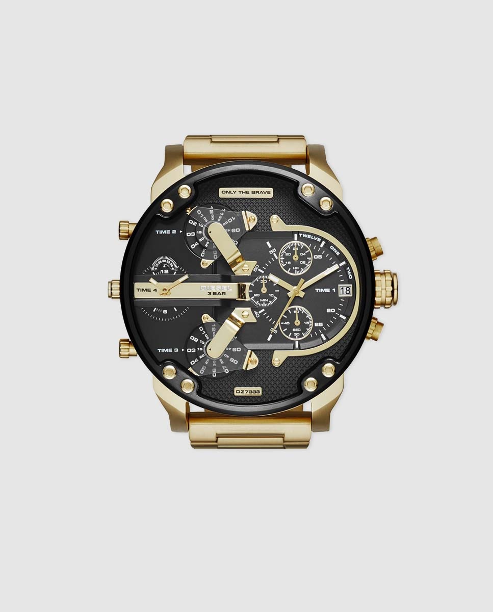 Imagem 0 de Relógio Mr. Daddy 2.0 DZ7333 Multifunções de Aço - Dourado