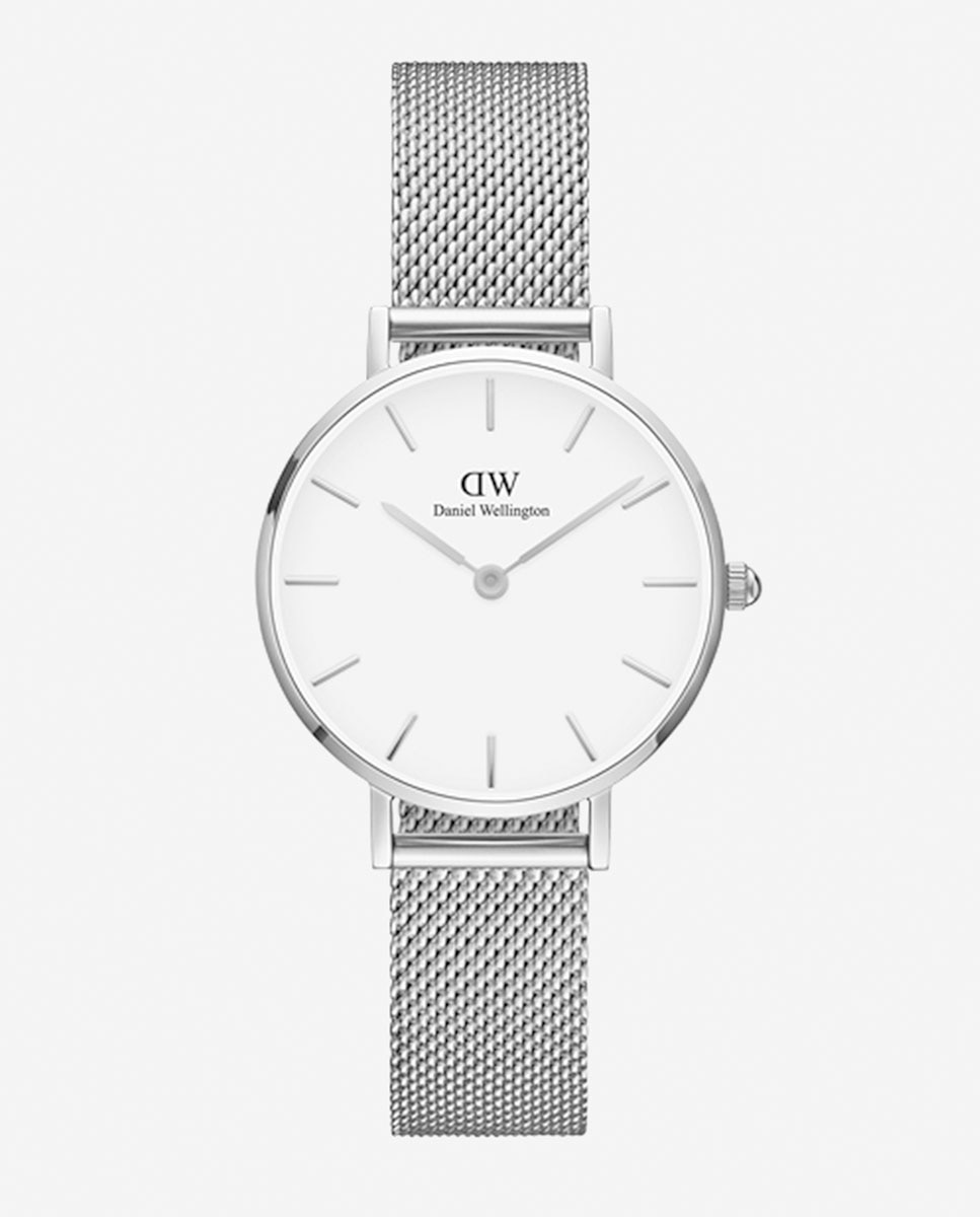 Imagen 1 de Reloj de mujer Petite Mesh DW00100220 de malla de acero - Daniel Wellington - Plata Plata