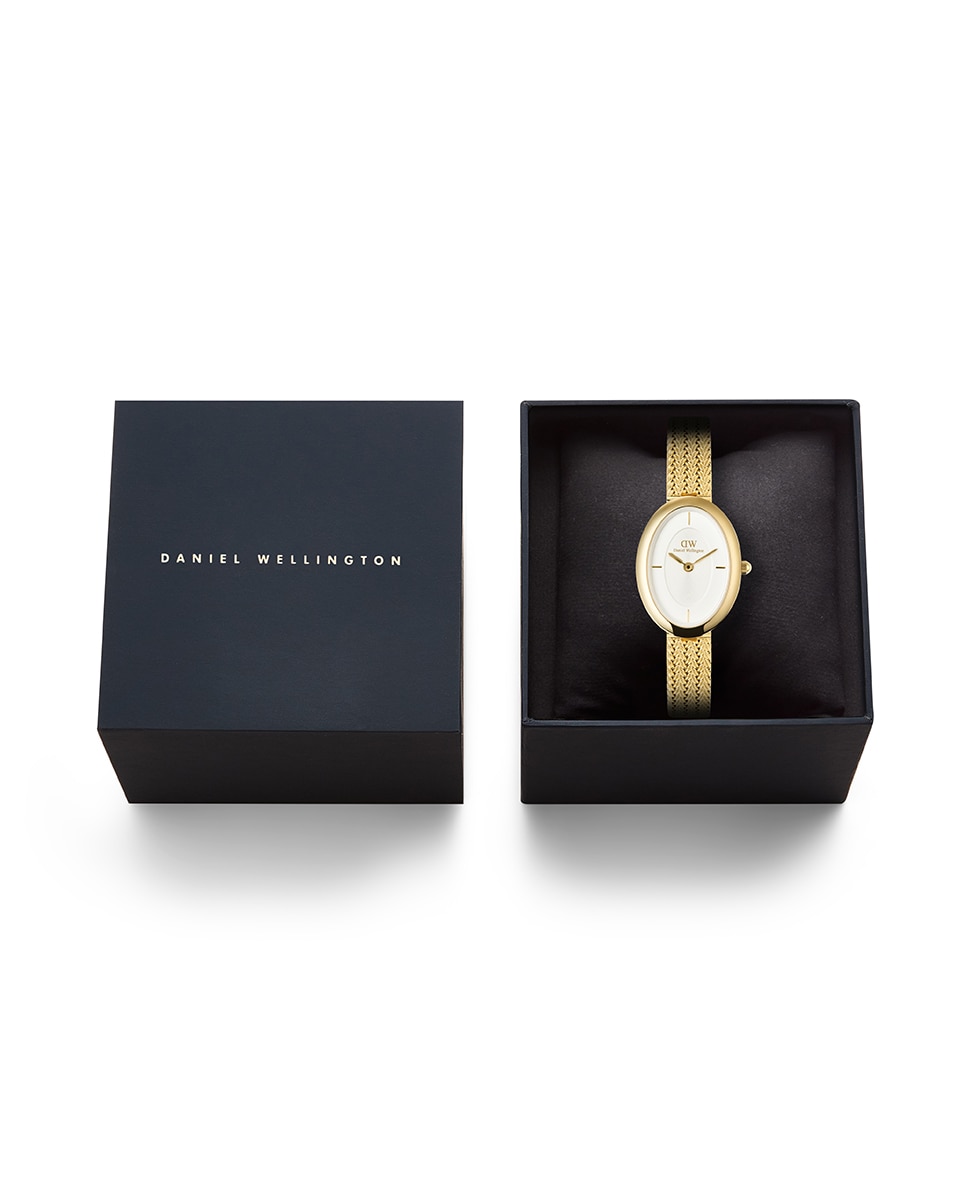 Reloj de mujer Juliette DW00100882 de malla de acerro dorado - Daniel Wellington - Blanco Blanco-4