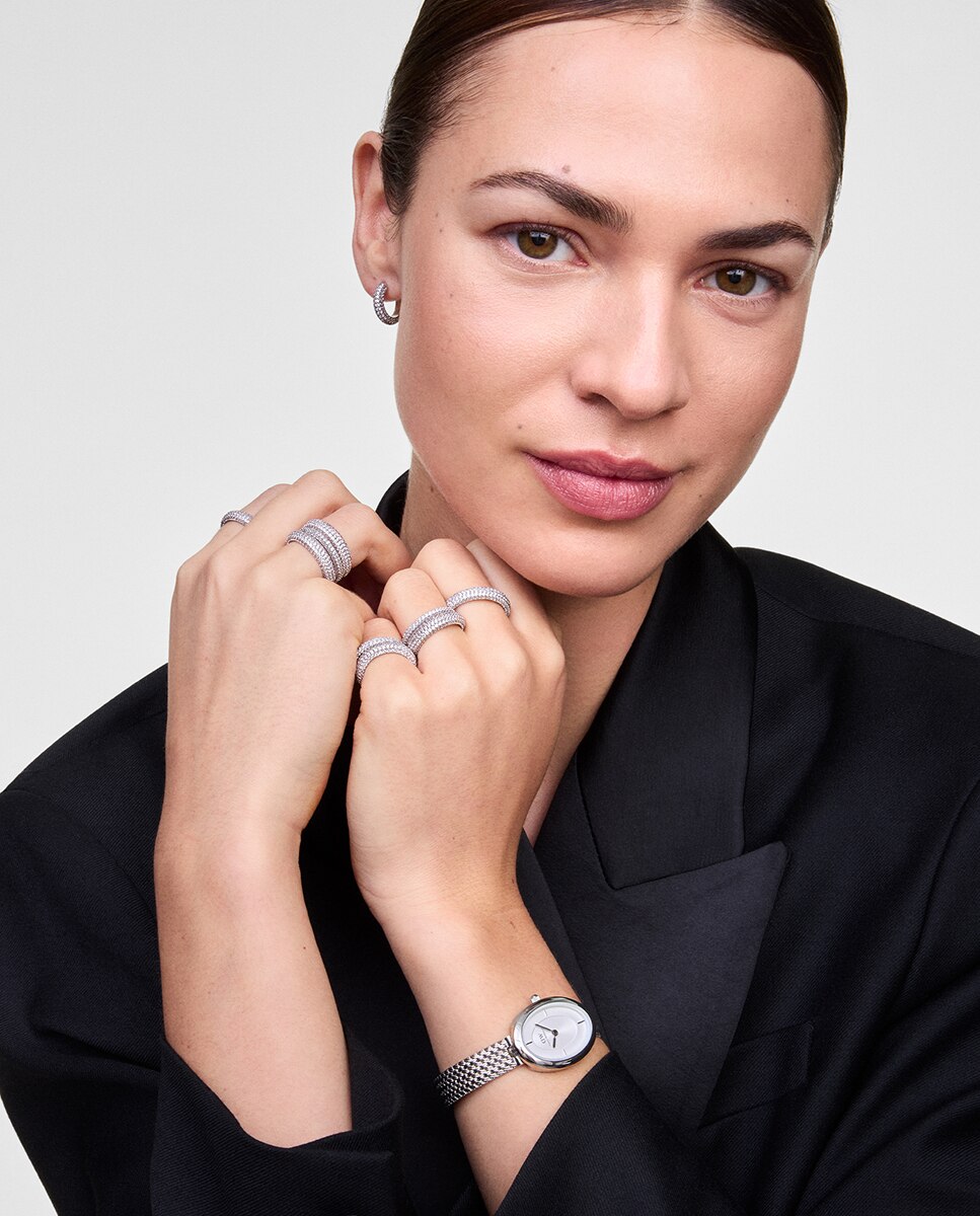 Reloj de mujer Juliette DW00100884 de malla de acero - Daniel Wellington - Blanco Blanco-5