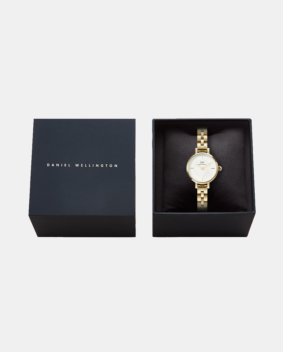 Reloj de mujer Petit Mini Arch DW00100855 de acero dorado - Daniel Wellington - Blanco Blanco-4