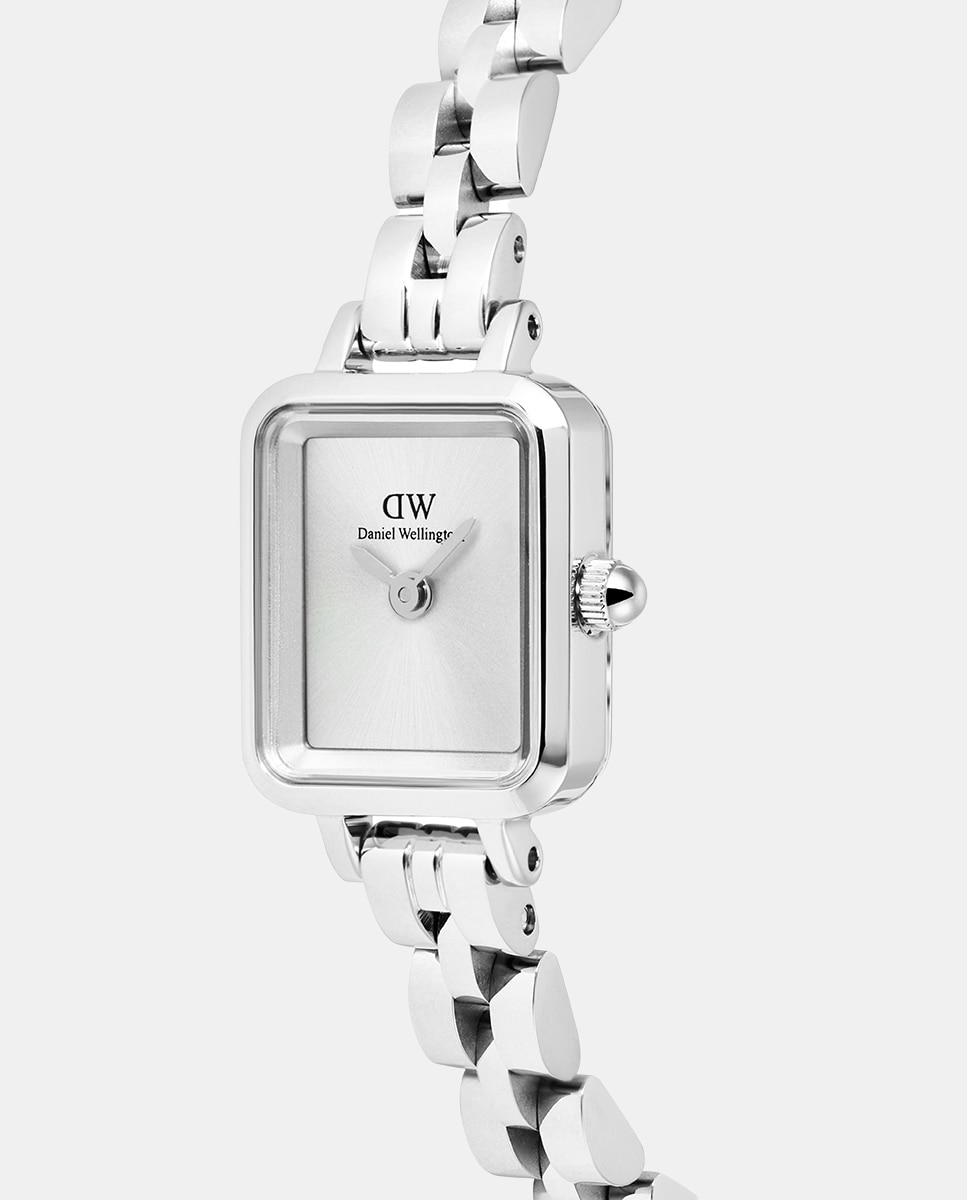 Reloj de mujer Petit Mini Quadro Arch DW00100844 de acero - Daniel Wellington - Blanco Blanco-3