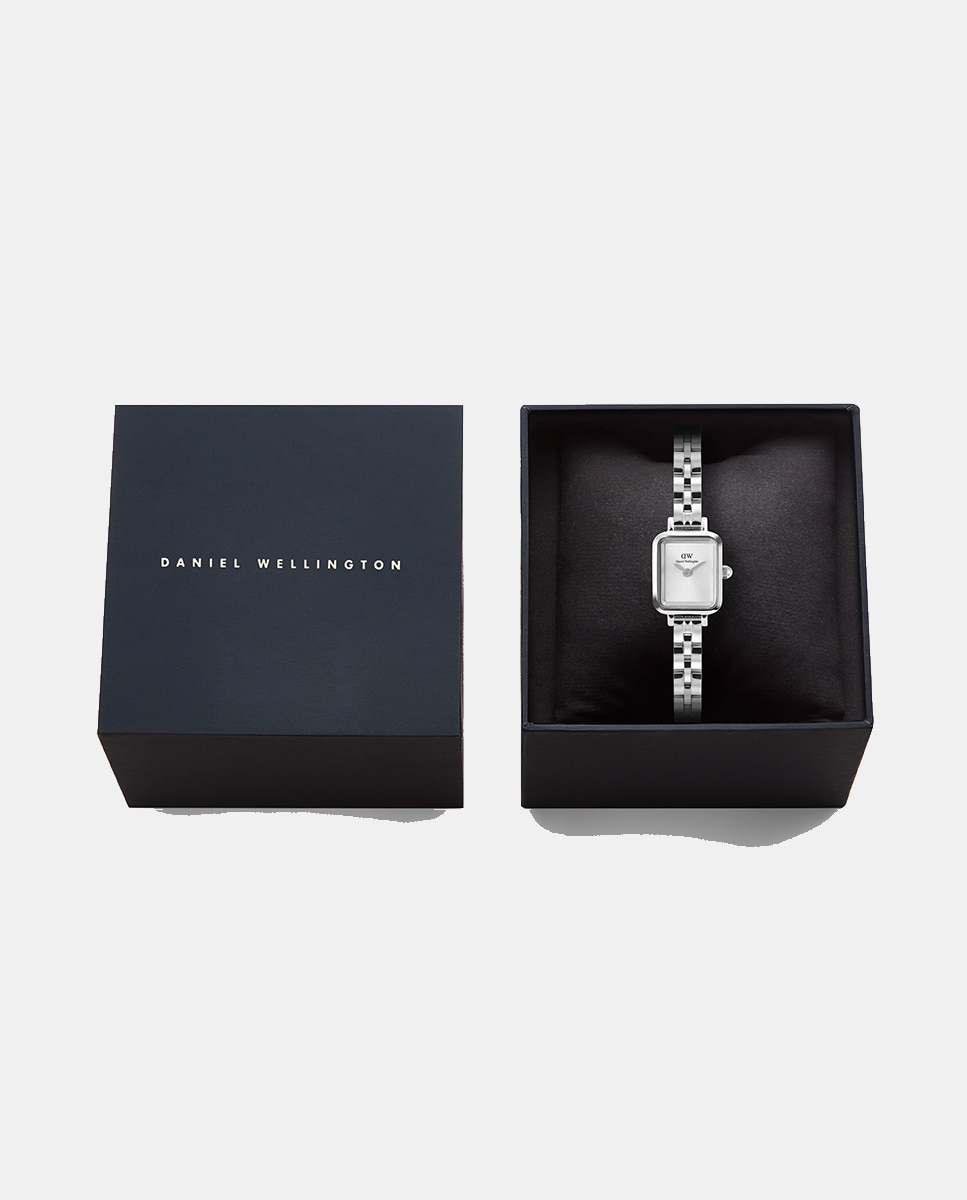 Reloj de mujer Petit Mini Quadro Arch DW00100844 de acero - Daniel Wellington - Blanco Blanco-4