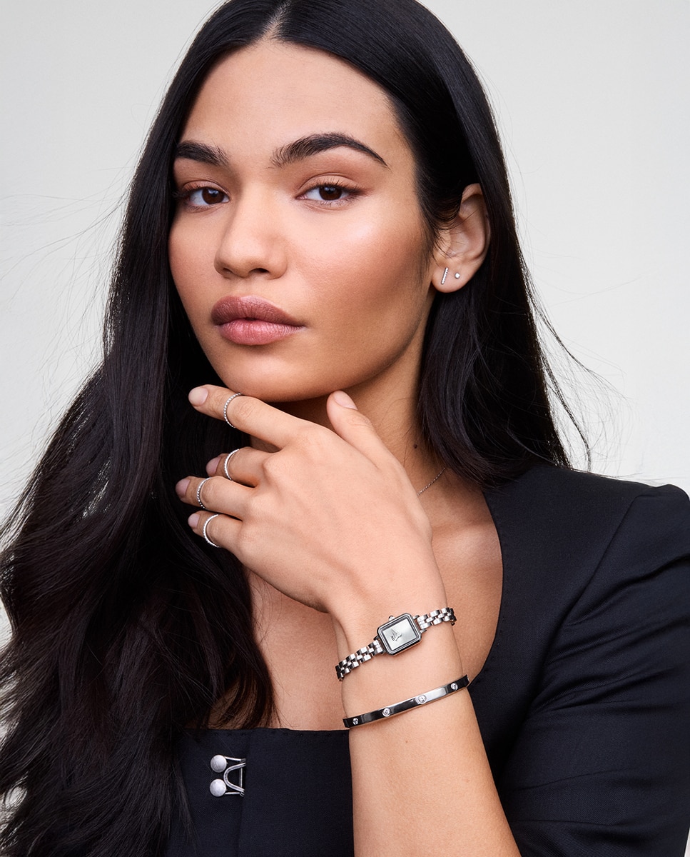 Reloj de mujer Petit Mini Quadro Arch DW00100844 de acero - Daniel Wellington - Blanco Blanco-5