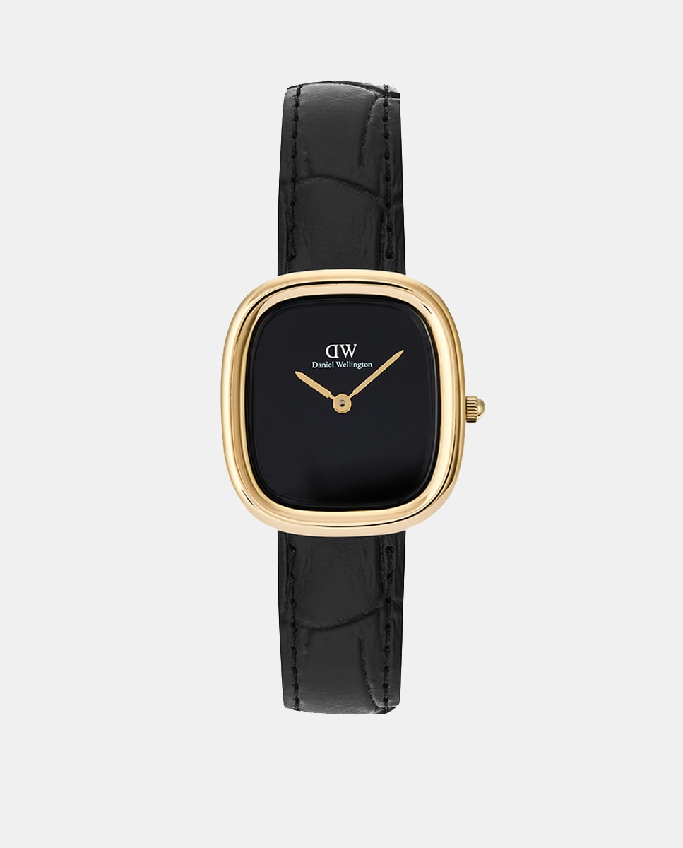 Imagen 0 de Reloj de mujer Margot DW00100880 de piel negro Negro