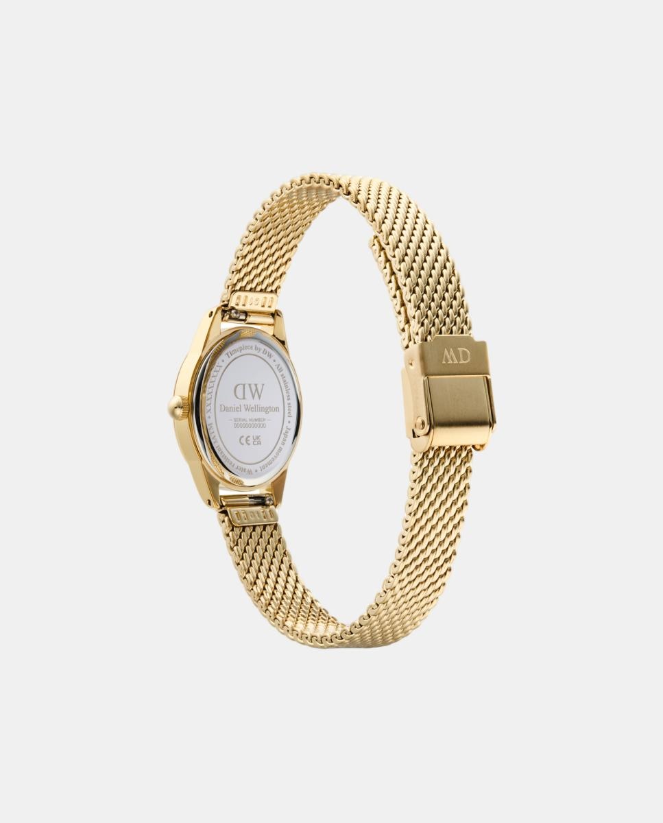 Relógio Ophelia Mini DW00100939 em malha de aço dourada Dourado-3