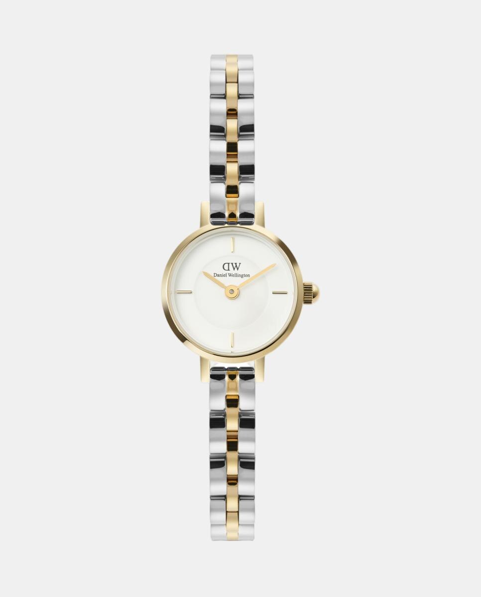 Imagen 0 de Reloj de mujer Petite Mini DW00100923 de acero bicolor Blanco