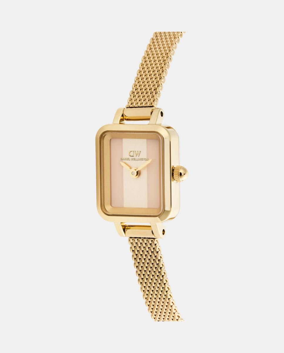 Imagen 3 de Reloj de mujer Quadro Mini DW00100961 marrón - Daniel Wellington - Dorado Dorado