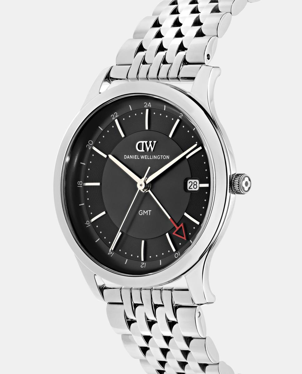 Imagen 2 de Reloj de hombre Pathfinder GMT DW00100978 plateado - Daniel Wellington - Negro Negro