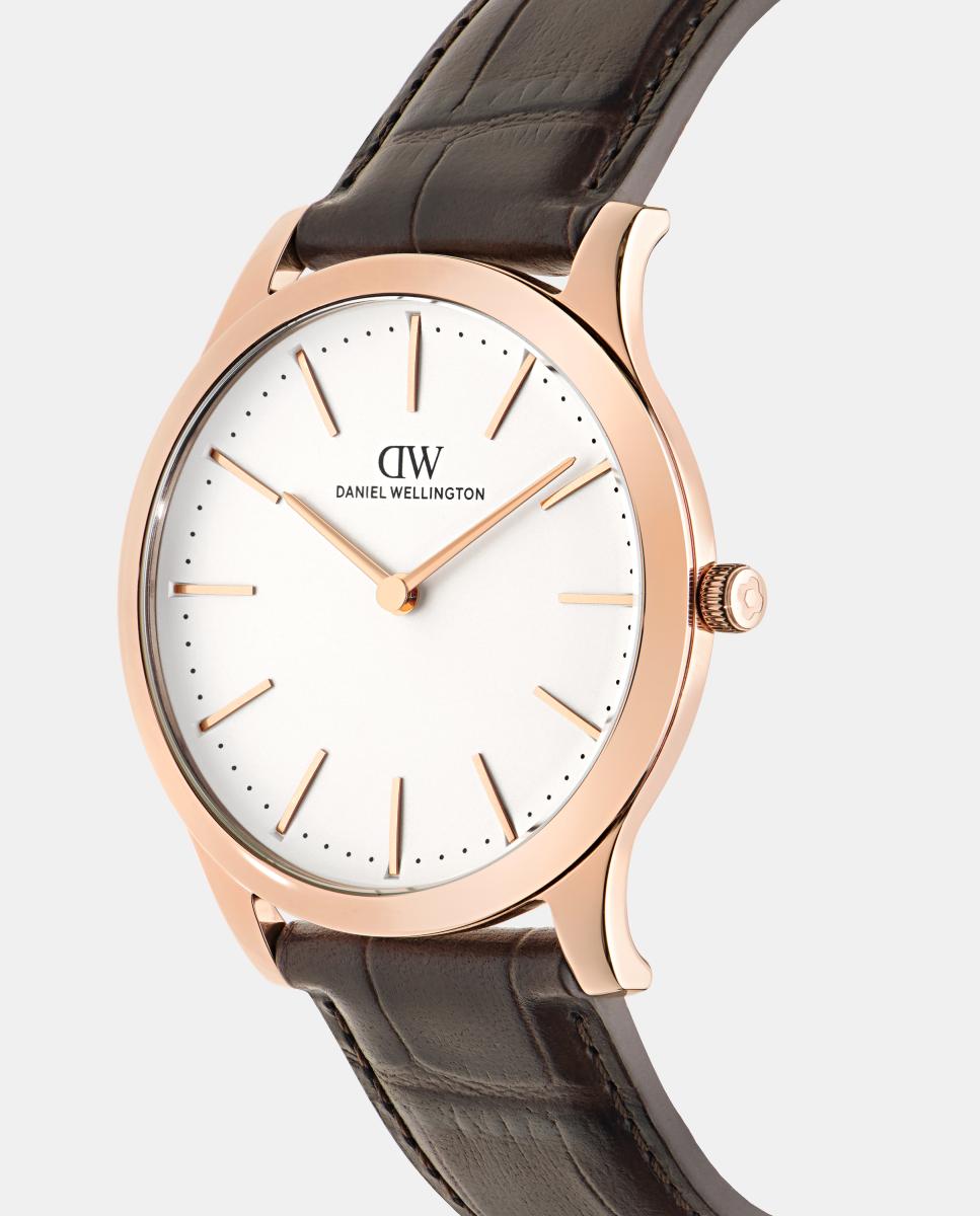 Imagen 2 de Reloj de hombre Pathfinder DW00100984 de piel marrón - Daniel Wellington - Blanco Blanco