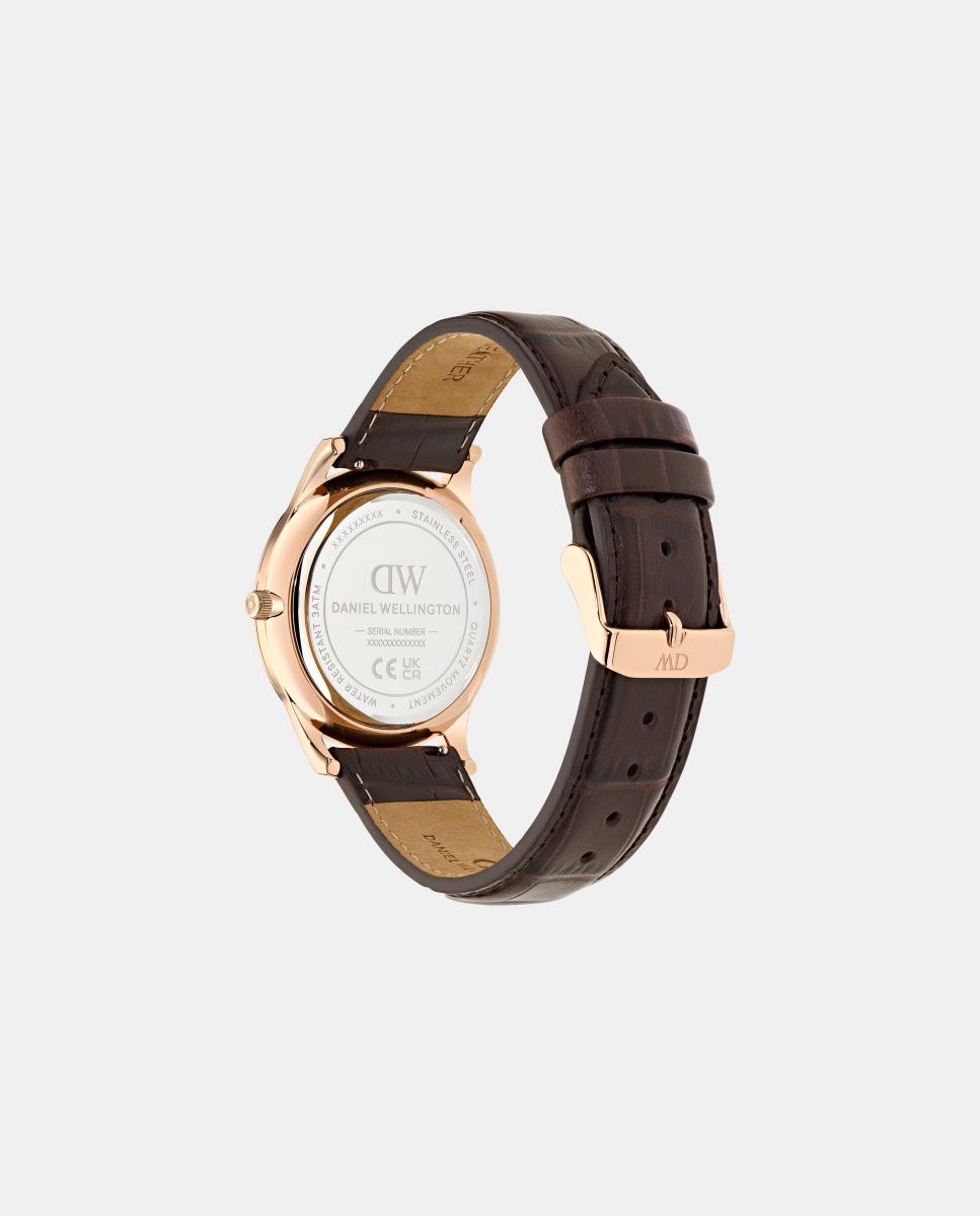 Imagen 3 de Reloj de hombre Pathfinder DW00100984 de piel marrón - Daniel Wellington - Blanco Blanco