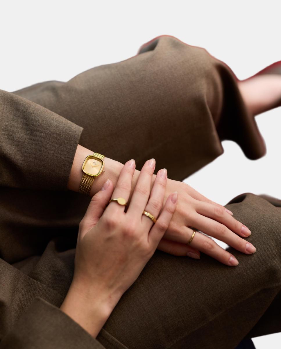 Imagen 9 de Reloj de mujer Margot DW00100964 - Daniel Wellington - Dorado Dorado