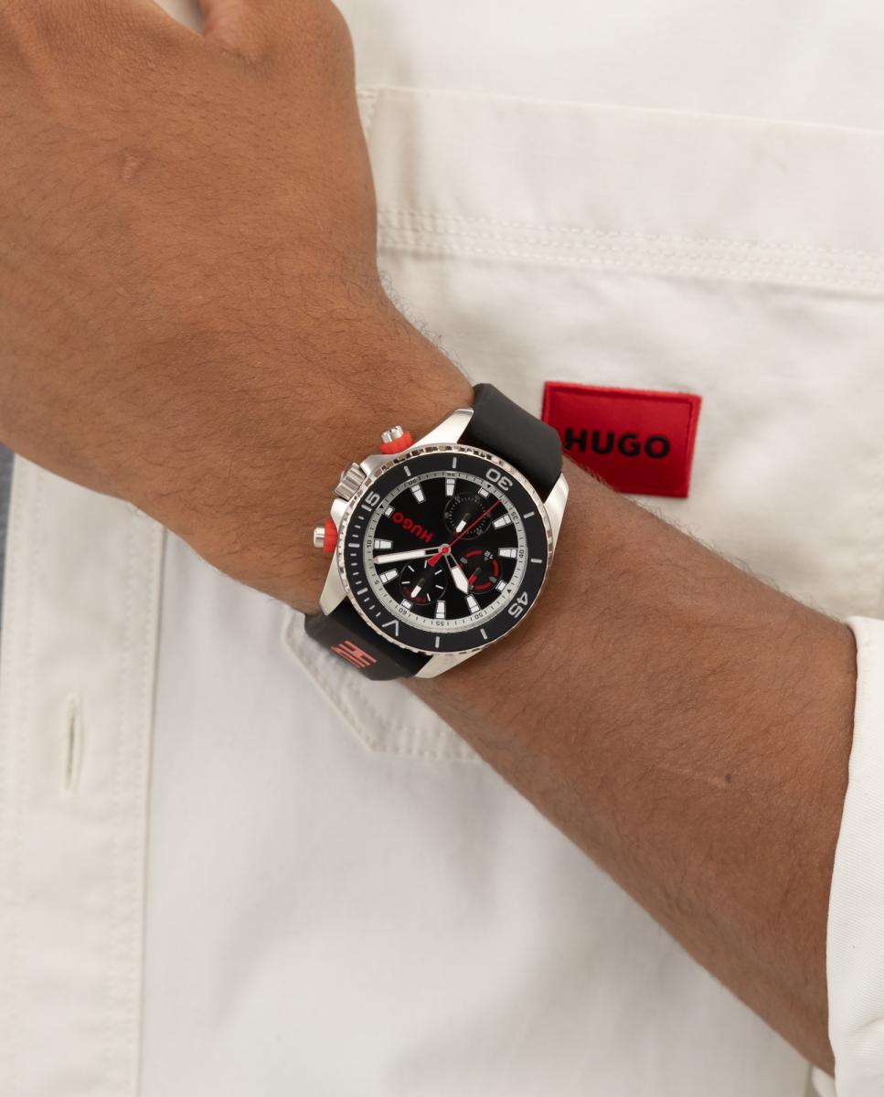 Relógio Multifunções Silicone #DIVE 6