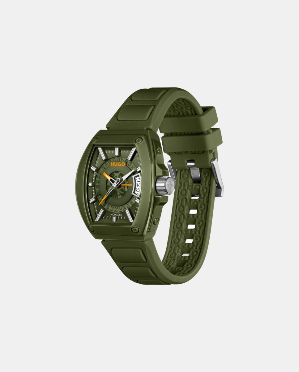 Reloj de hombre Icon 3H 1530433 de silicona - Hugo - Verde Verde-2