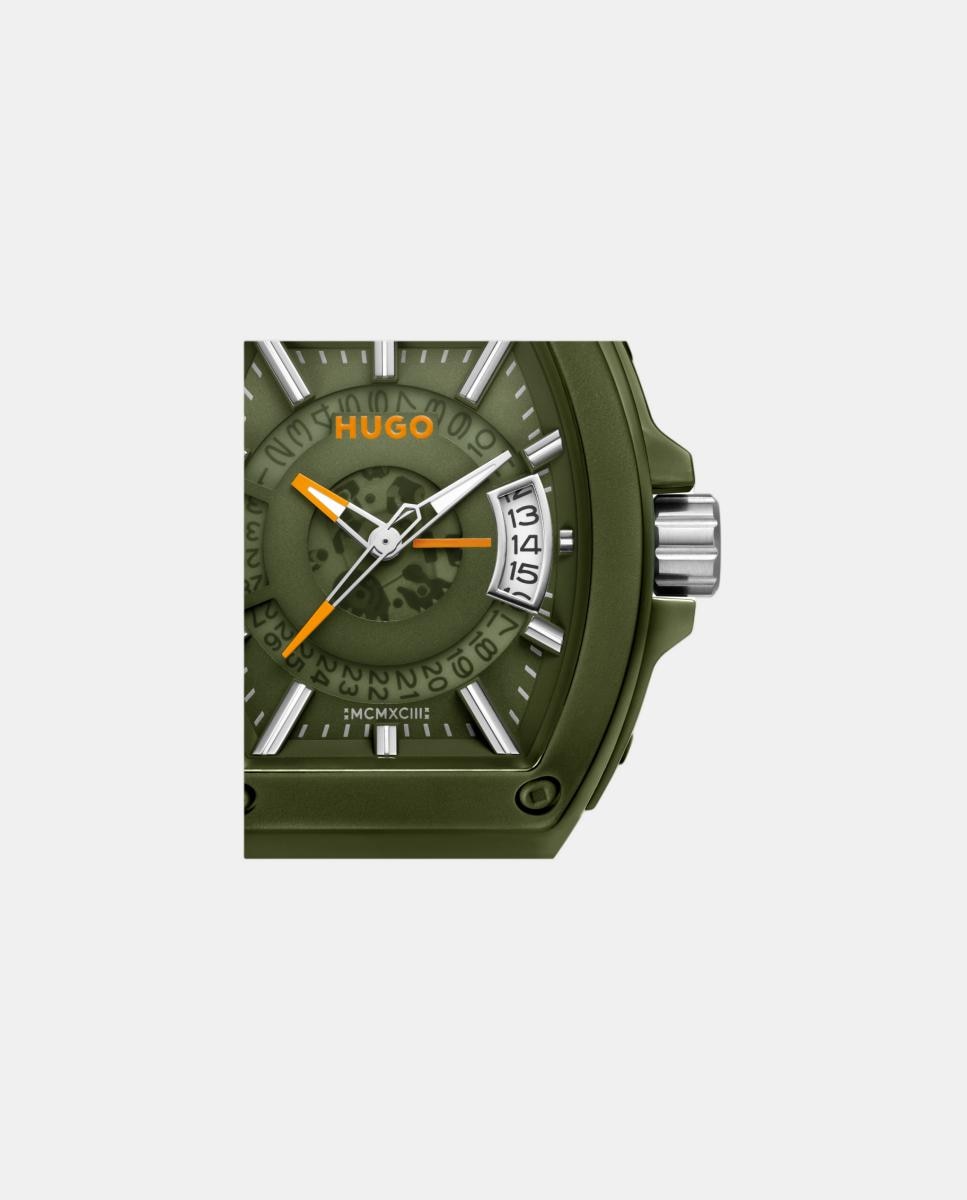 Reloj de hombre Icon 3H 1530433 de silicona - Hugo - Verde Verde-3