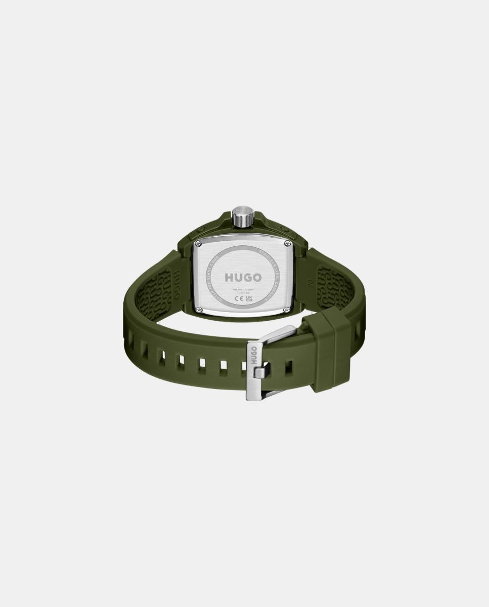 Reloj de hombre Icon 3H 1530433 de silicona - Hugo - Verde Verde-4