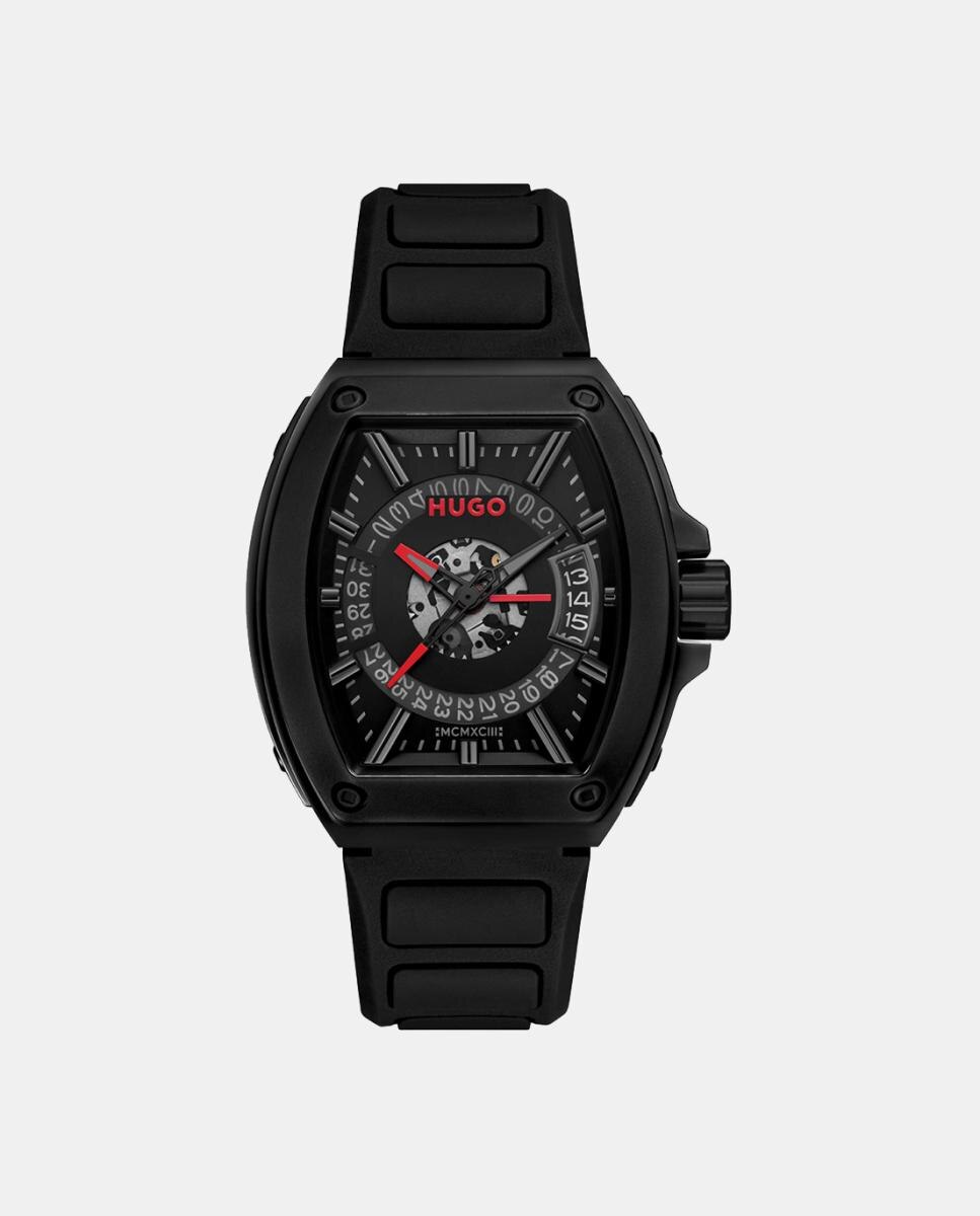 Imagen 0 de Reloj de hombre Icon 3H 1530436 de silicona negro Negro