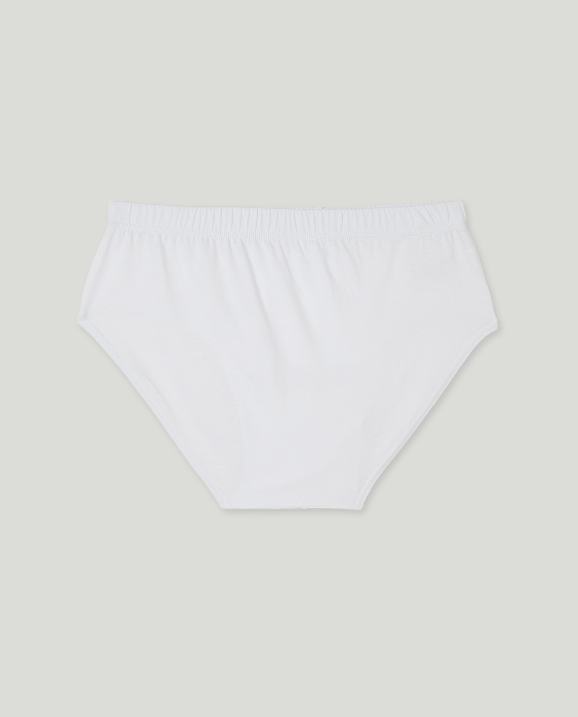 Pack 2 slips liso con abertura Blanco-3