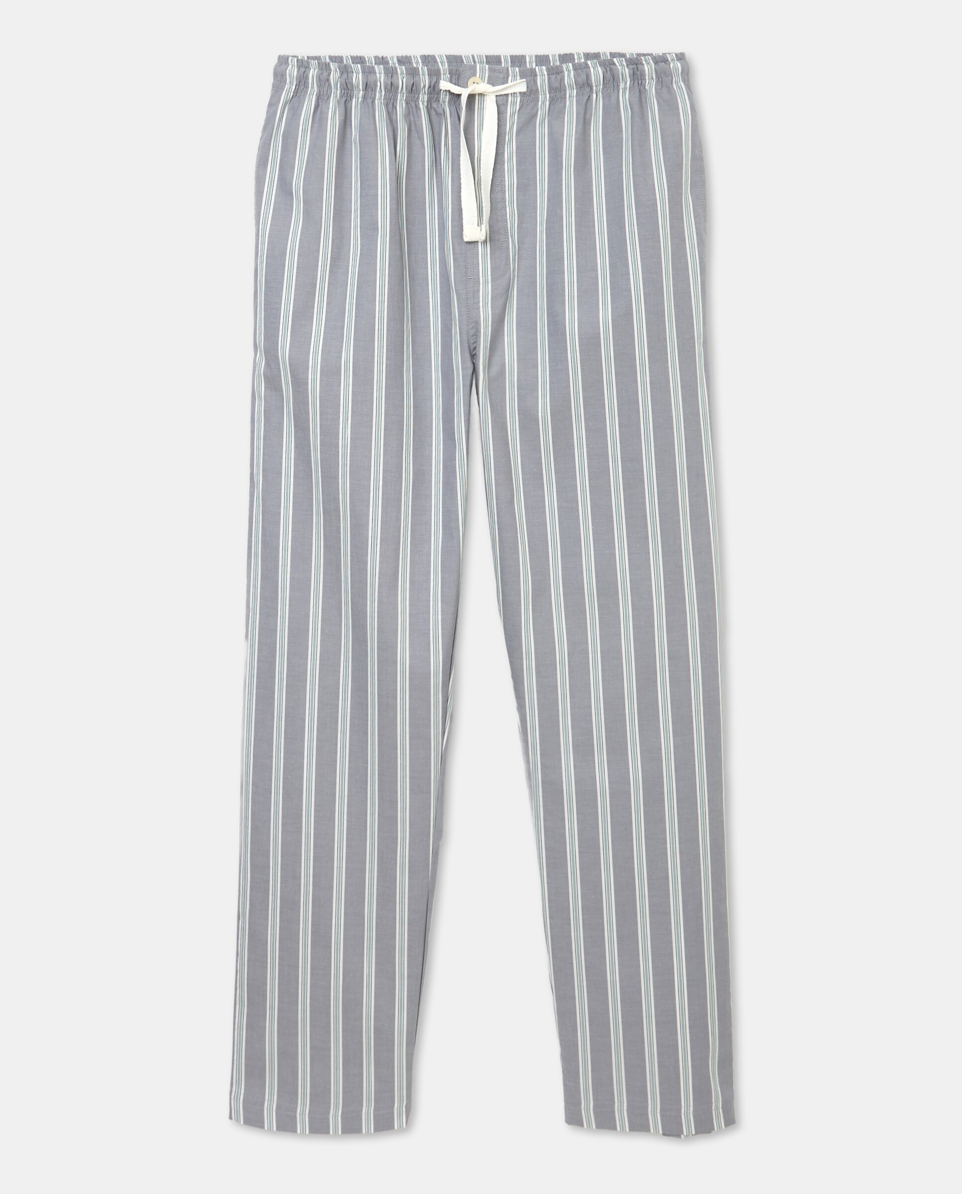 Pantalón Pijama hombre algodón Azul marino-4