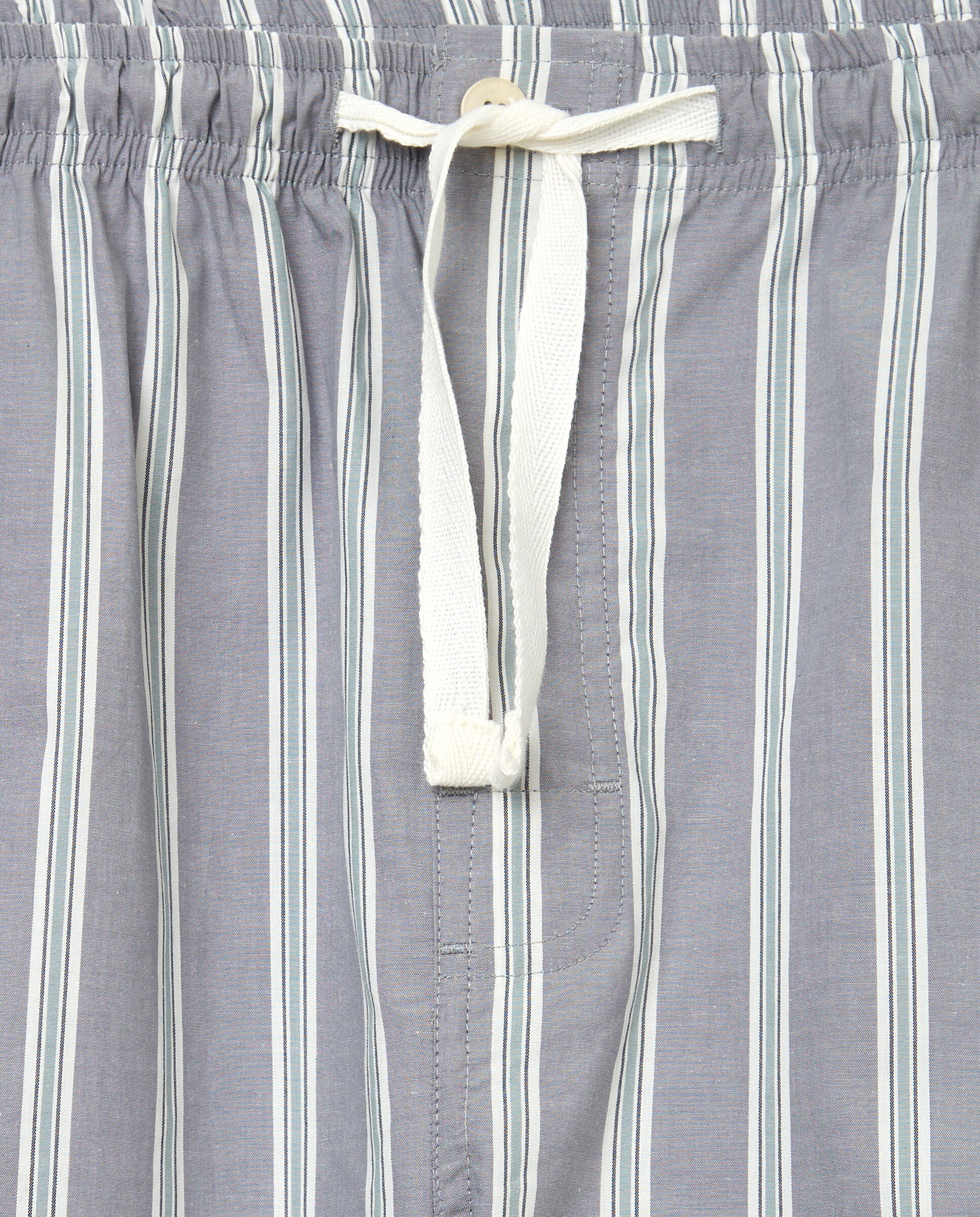 Pantalón Pijama hombre algodón Azul marino-5