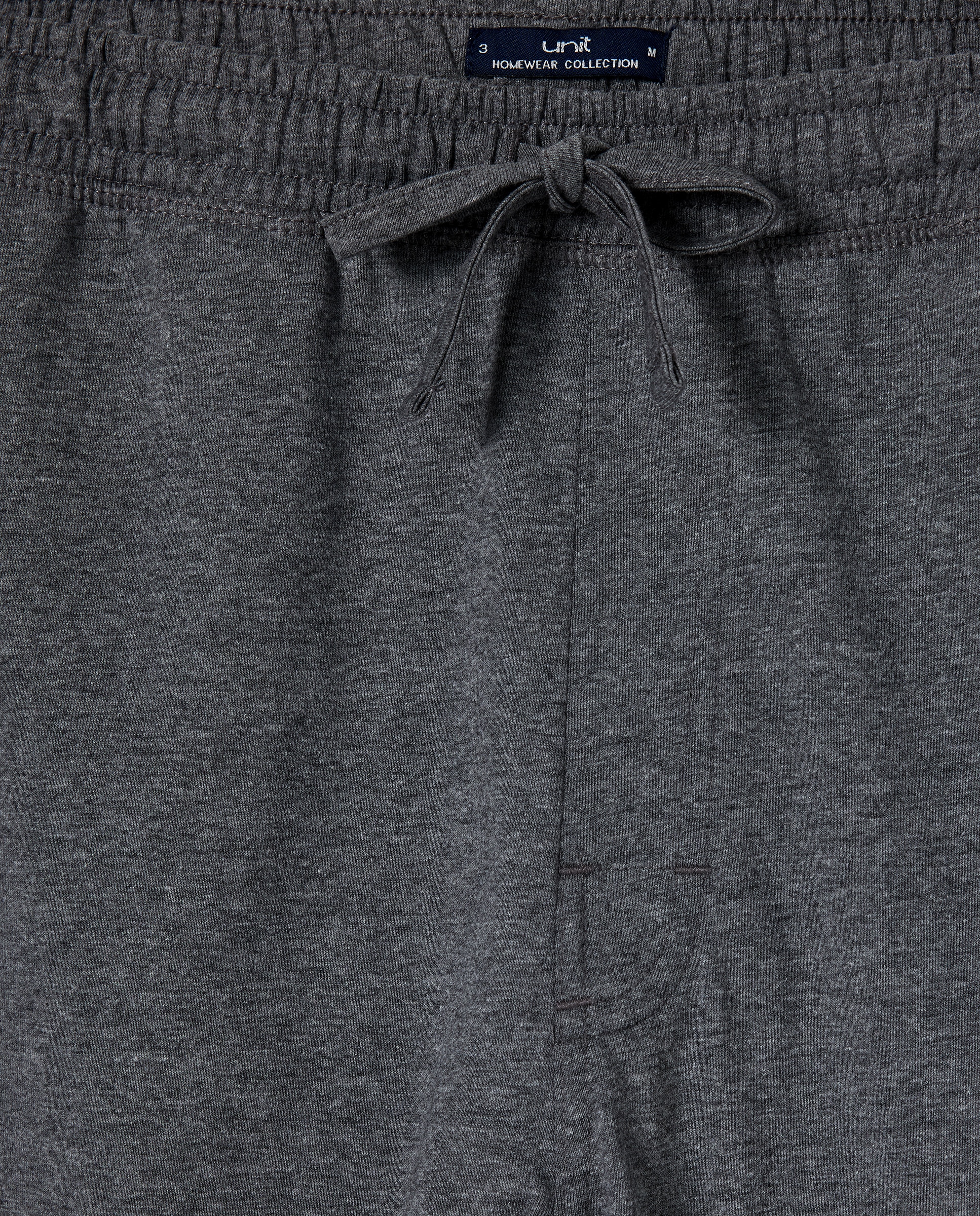 Pantalón punto hombre algodón sin puño 820 Gris medio-5