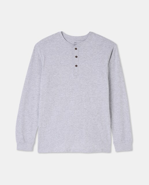 Imagen 0 de Camiseta hombre pijama manga larga