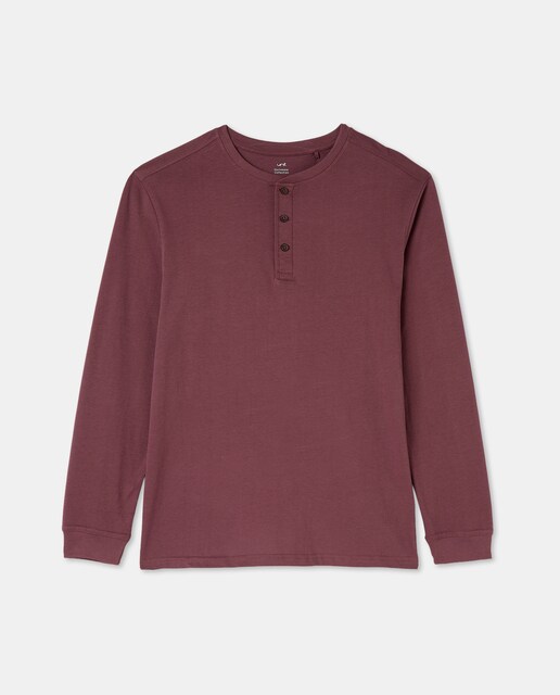 Imagen 0 de Camiseta hombre pijama manga larga