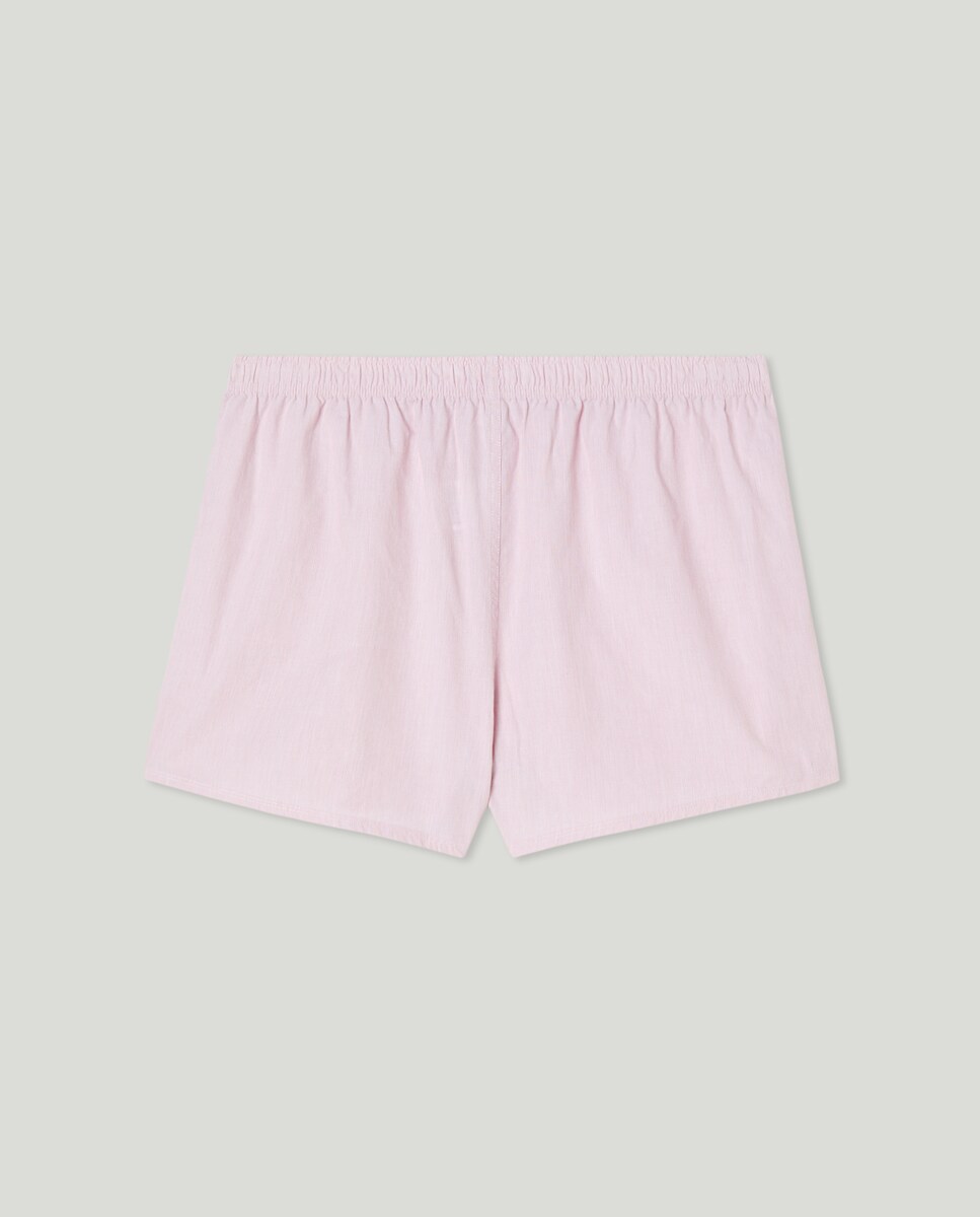 Pack 2 boxer algodón hombre Rosa-3