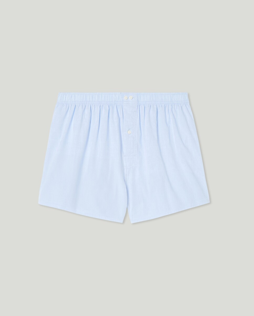 Pack 2 boxer algodón hombre Azul-2