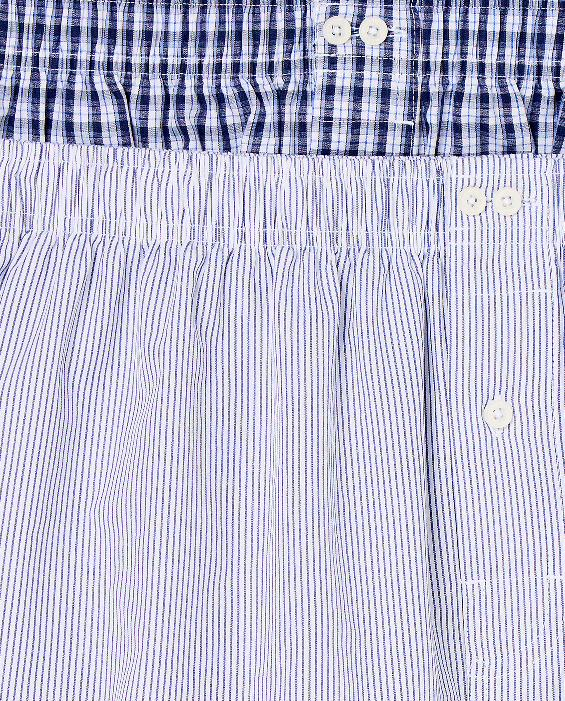 Pack dos boxer hombre algodón Azul marino-3