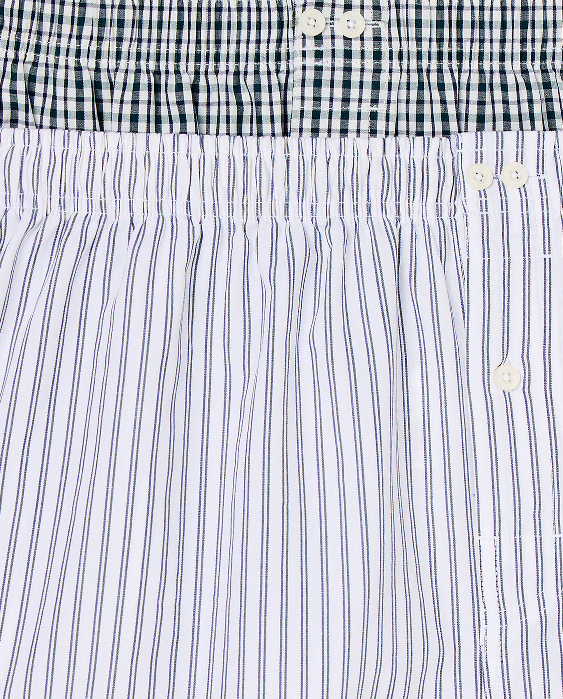 Pack dos boxer hombre algodón Verde-3
